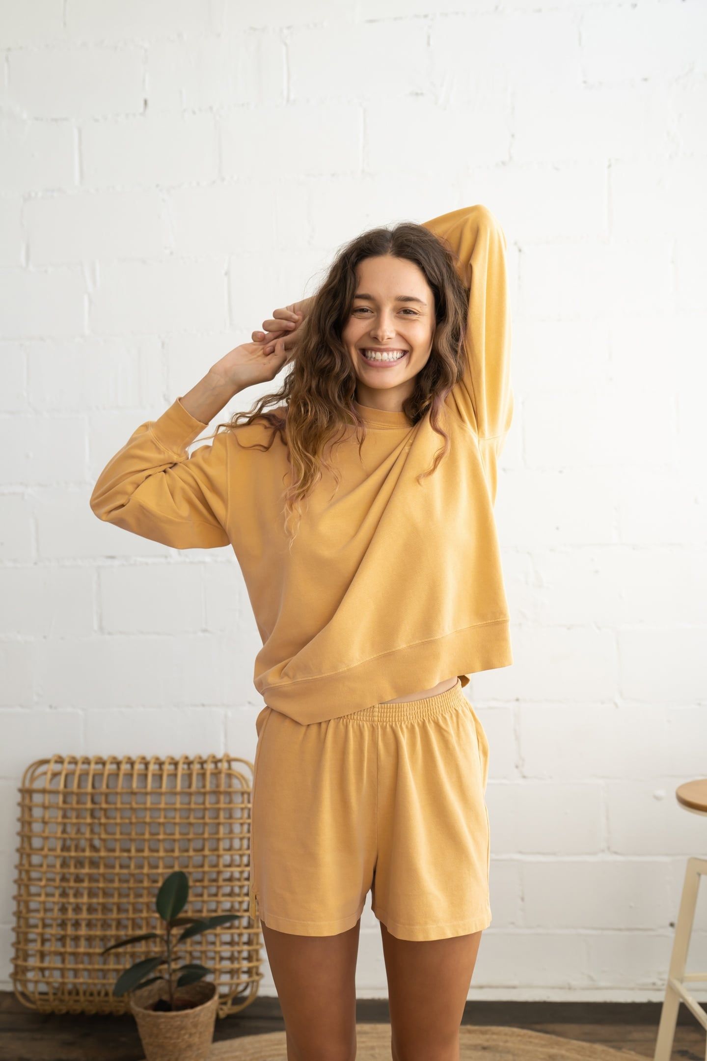 GOLI SWEATSHIRT YELLOW 1