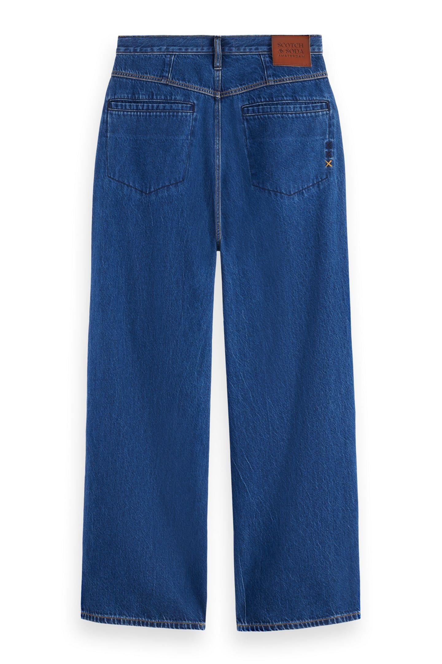 SEASONAL SUPER LOOSE PLEAT FRONT JEANS — FOREVER BLUE FOREVE 6
