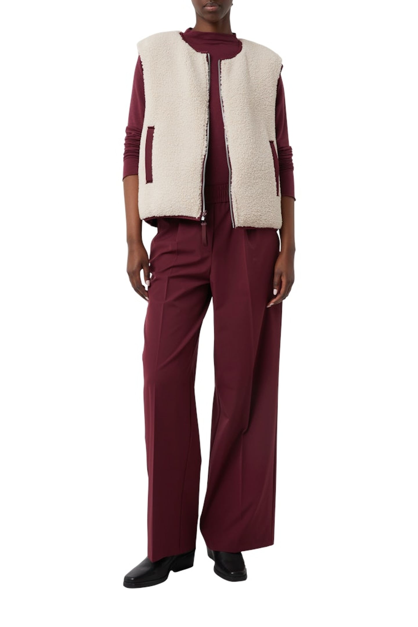 JACKETS OUTDOOR BURGUNDY 2