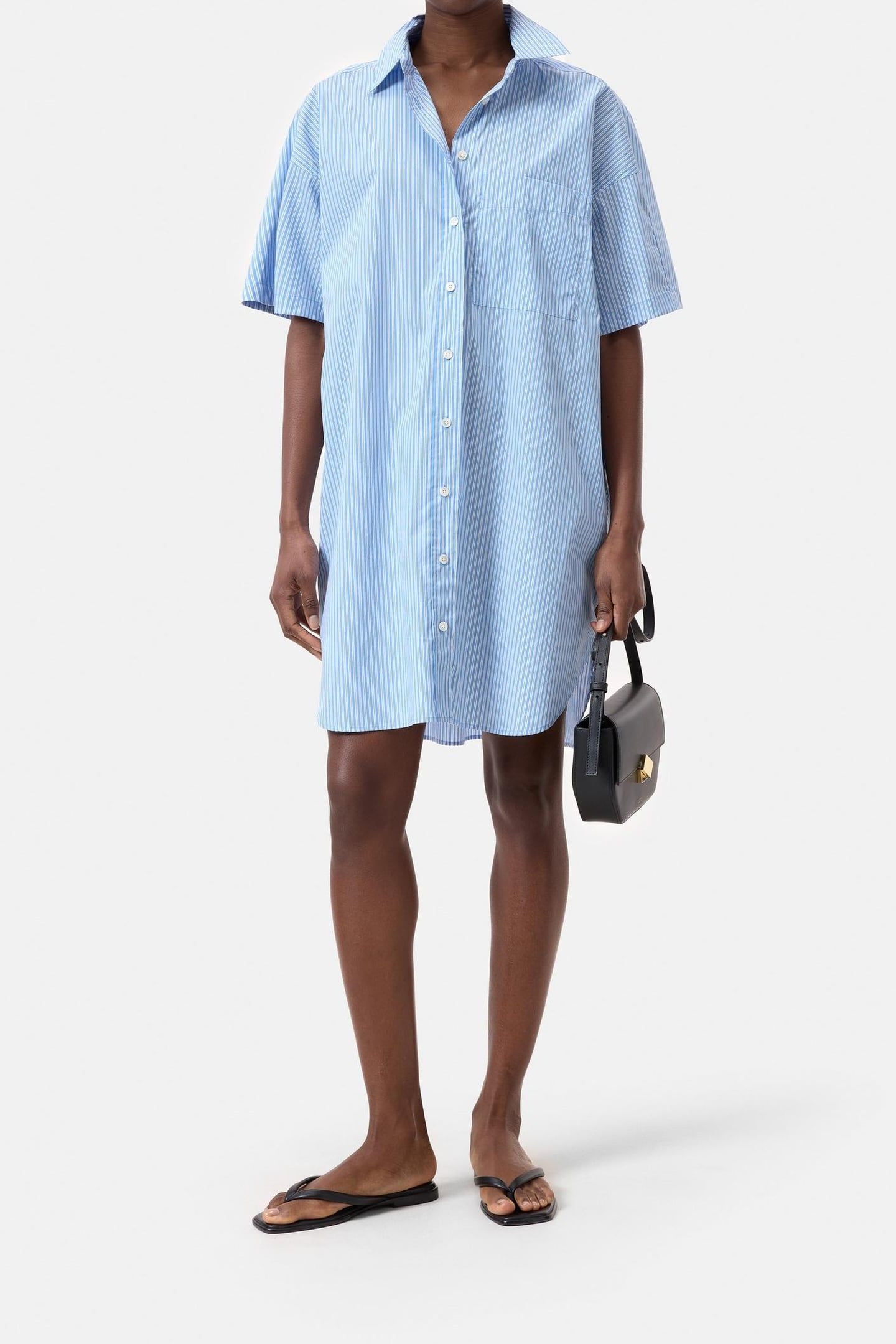 SHIRTDRESS CORNFLOWER BLUE 1