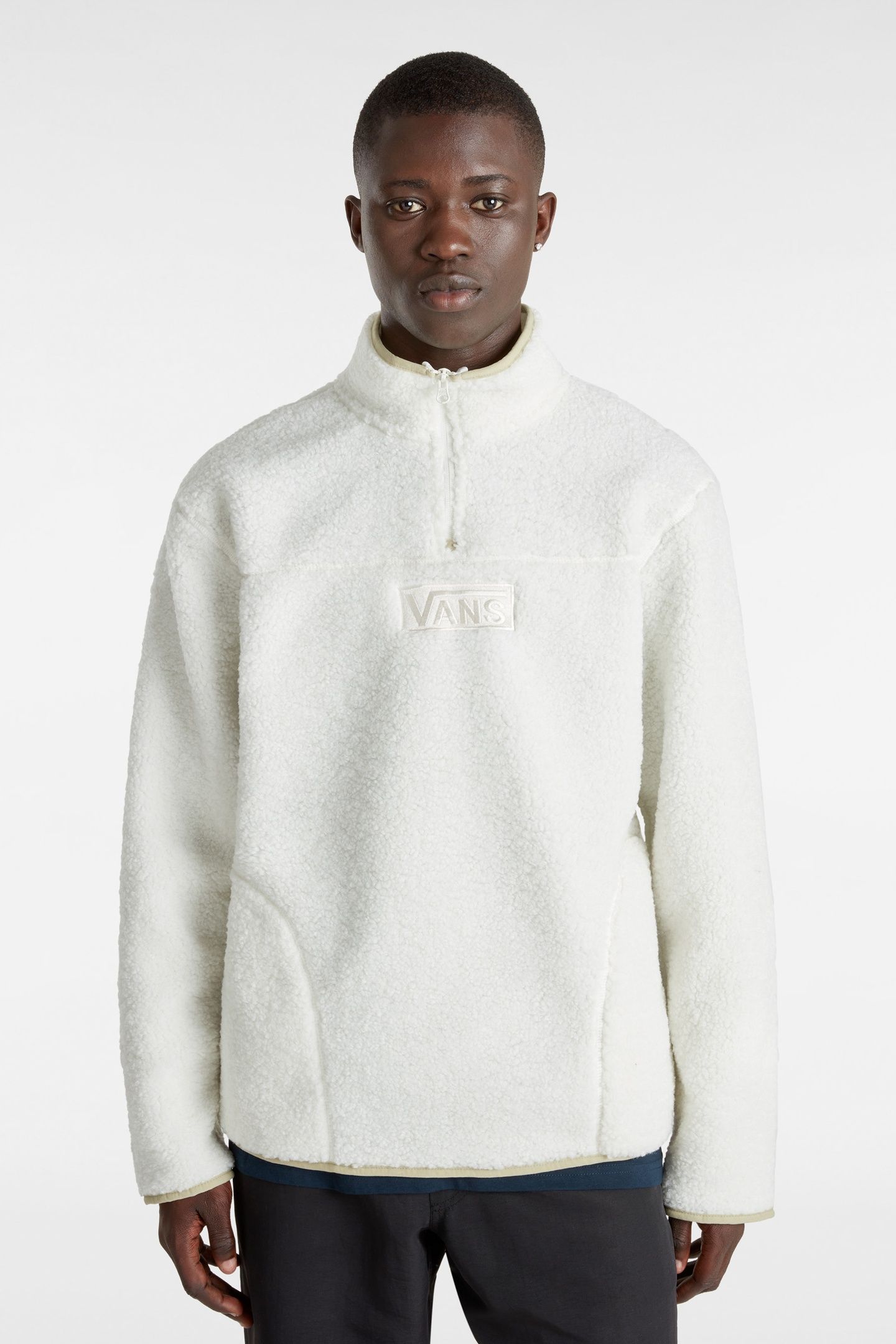 UNISEX BOXED SHERPA QZIP MARSHMALLOW 3