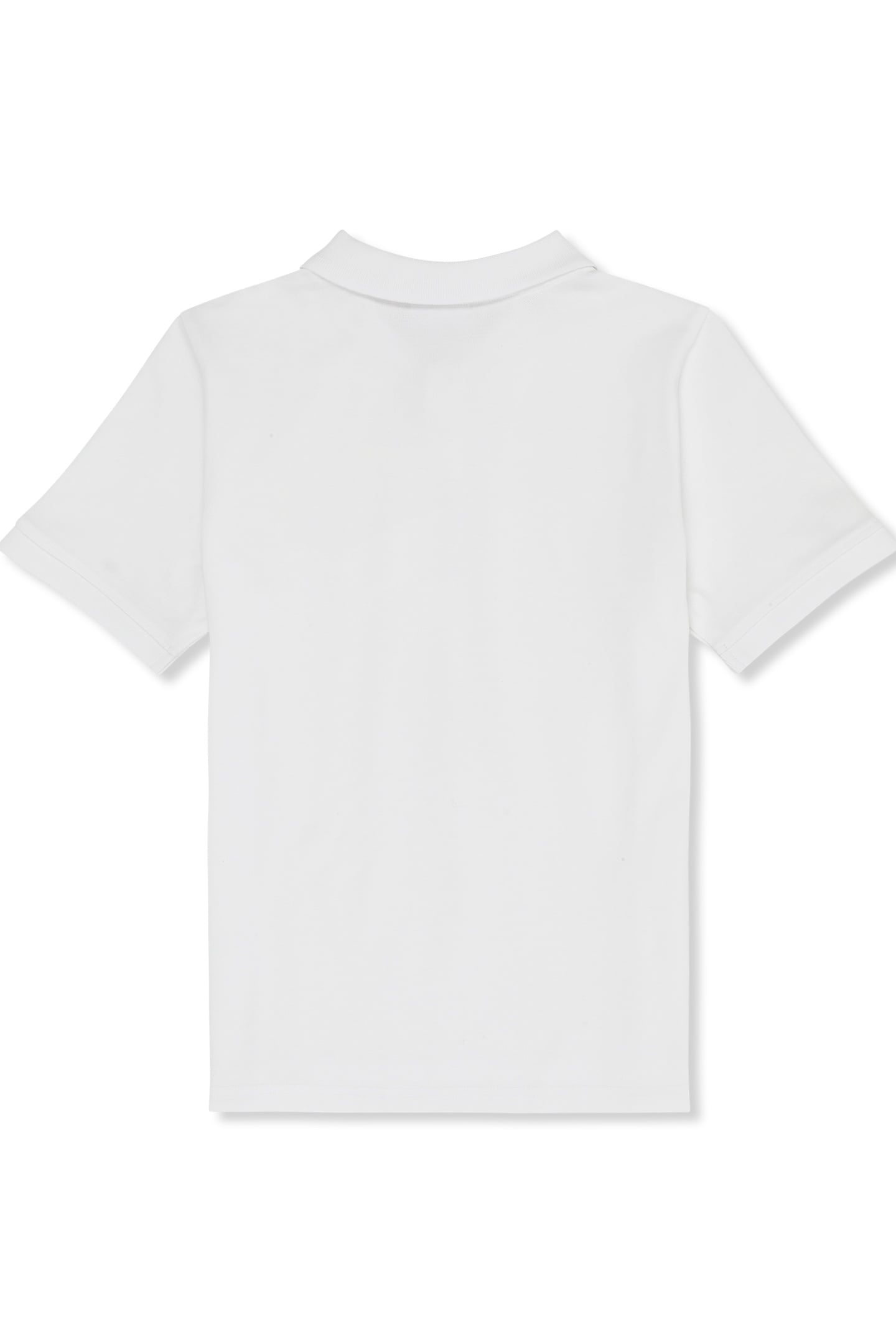 PIAGGIA REGULAR LOGO POLO SHIRT BRIGHT WHITE 2