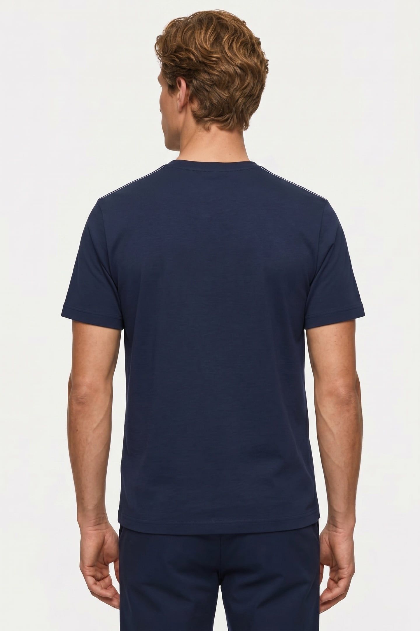 COTTON T-SHIRT OPEN BLUE 2