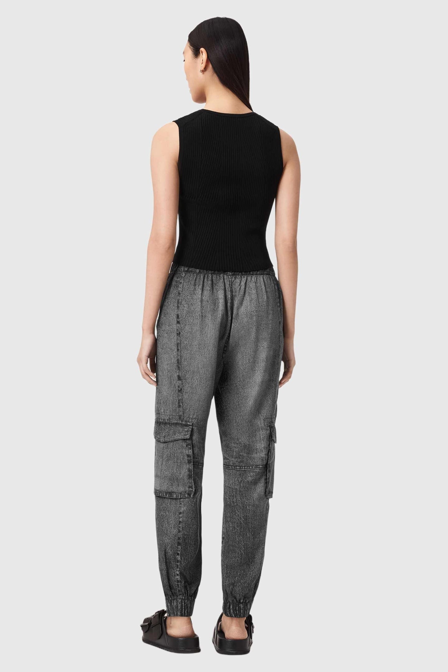 SELMA TROUSER ILLUSION BLACK 6