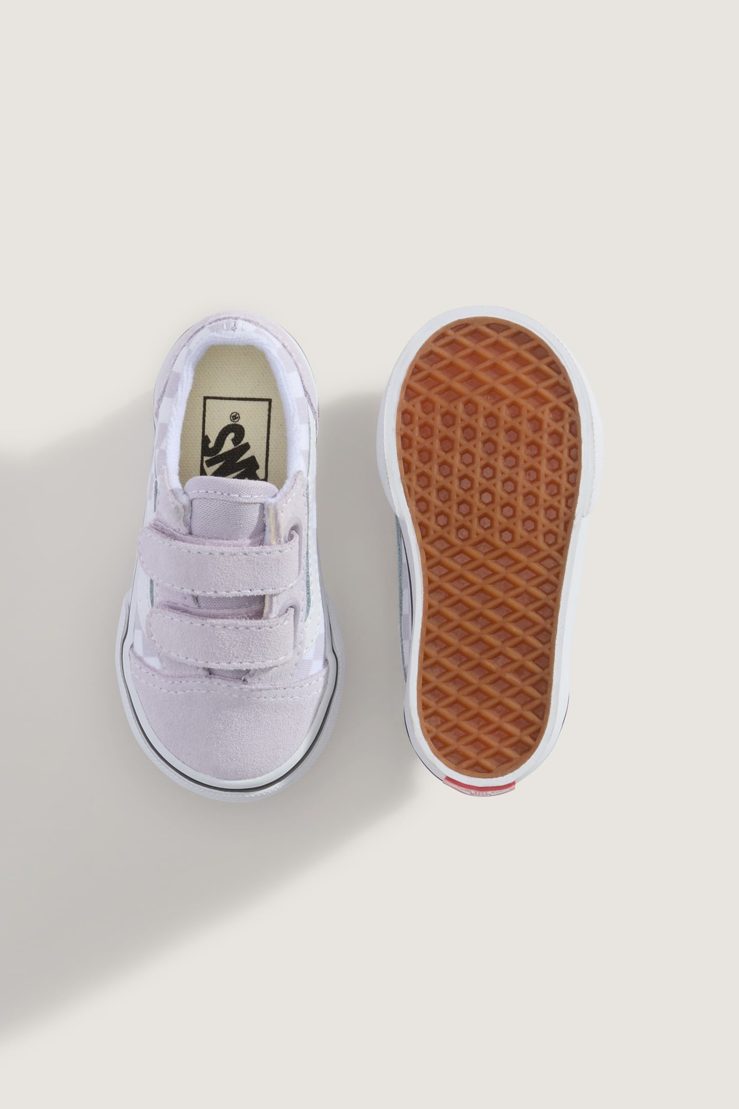 TODDLER OLD SKOOL V COLOR THEORY CHECKERBOARD LILAC MIST 4