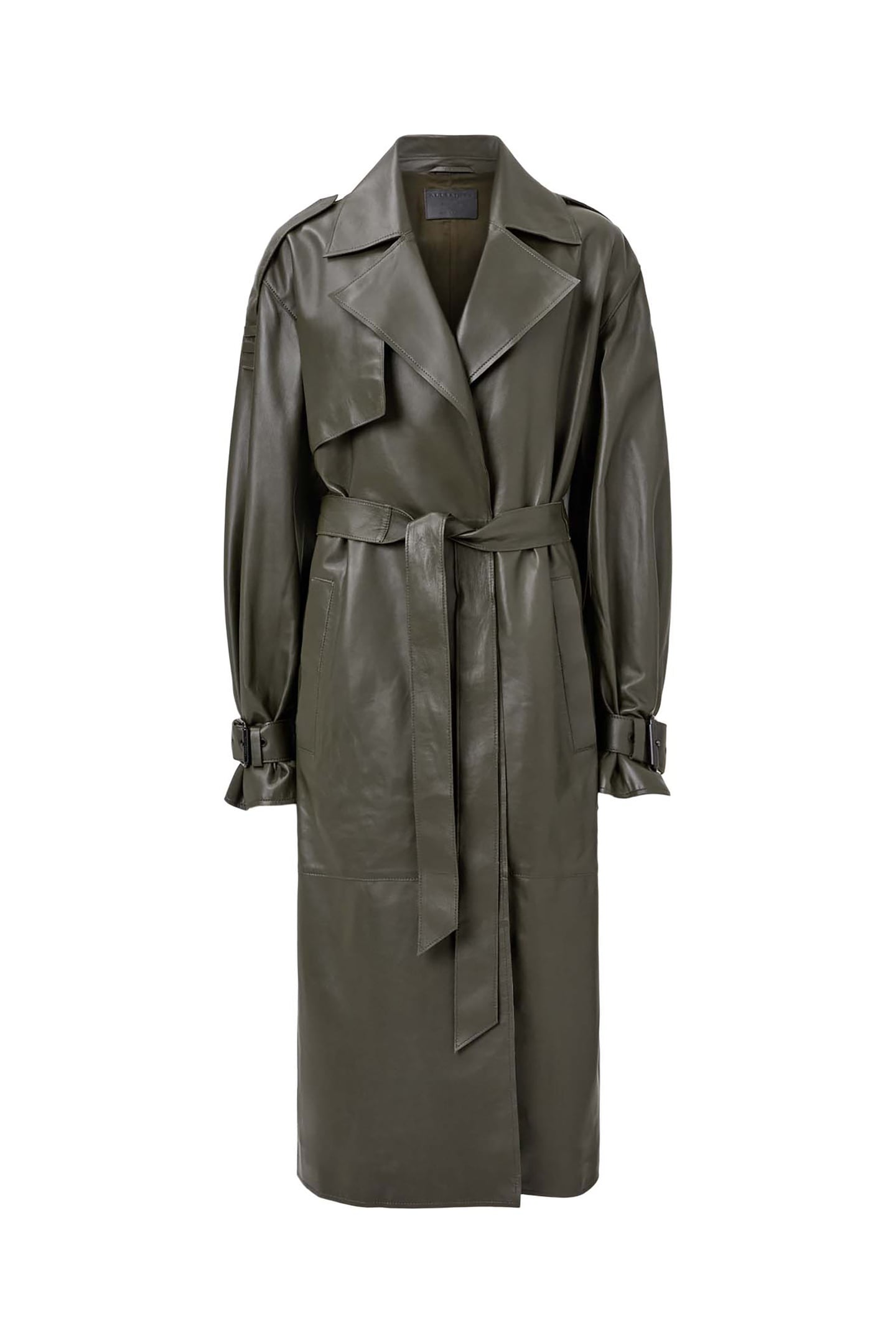 INEZ TRENCH KHAKI GREEN 7