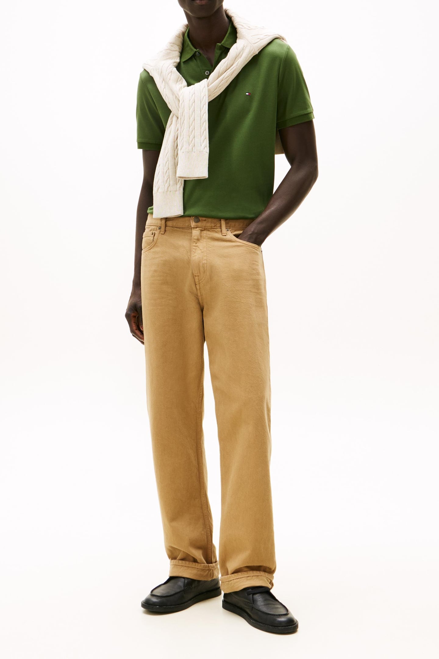 LIQUID COTTON REGULAR POLO MOUNTAIN PINE 2