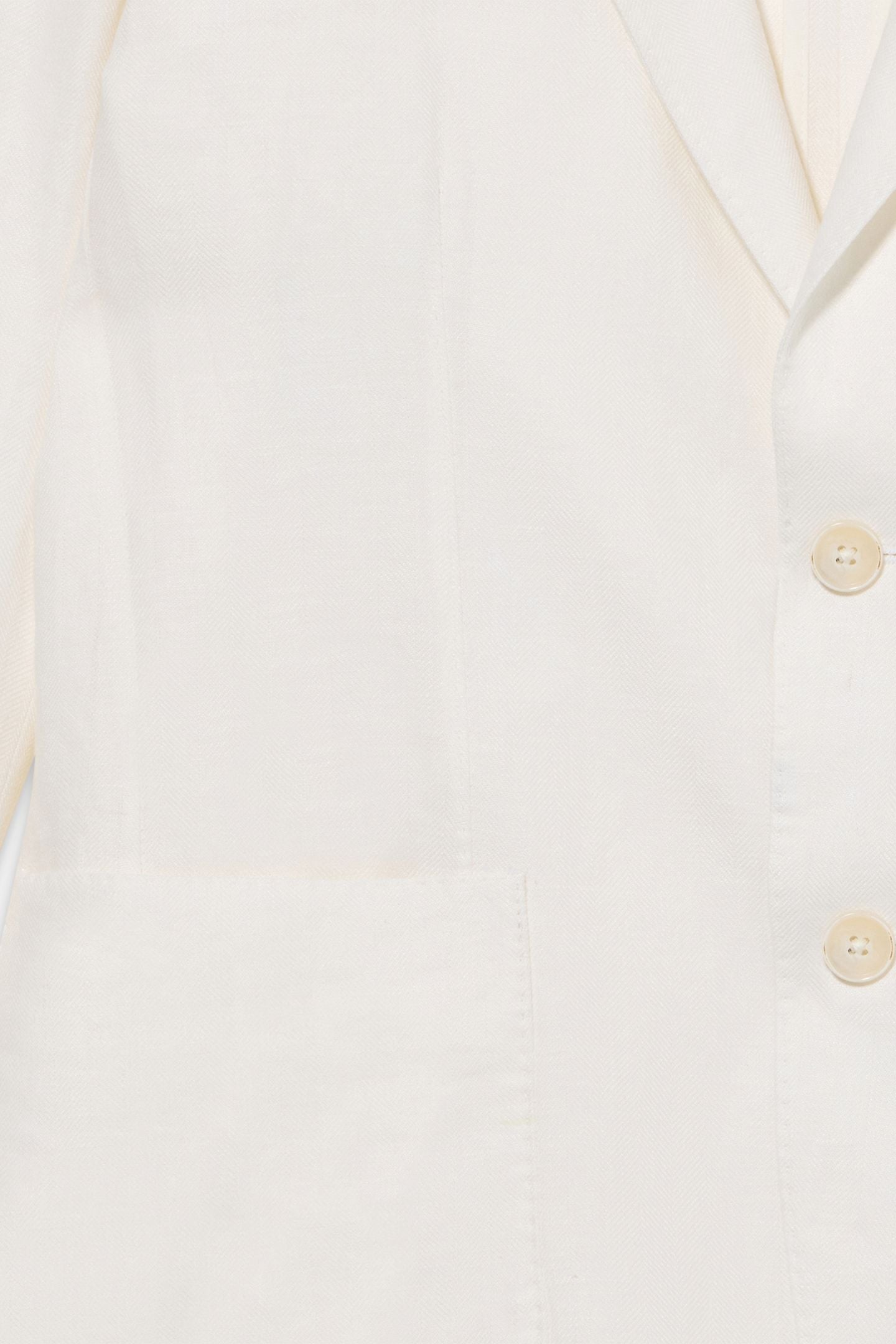 JACKET REGULAR LINING LINEN WHITE 4