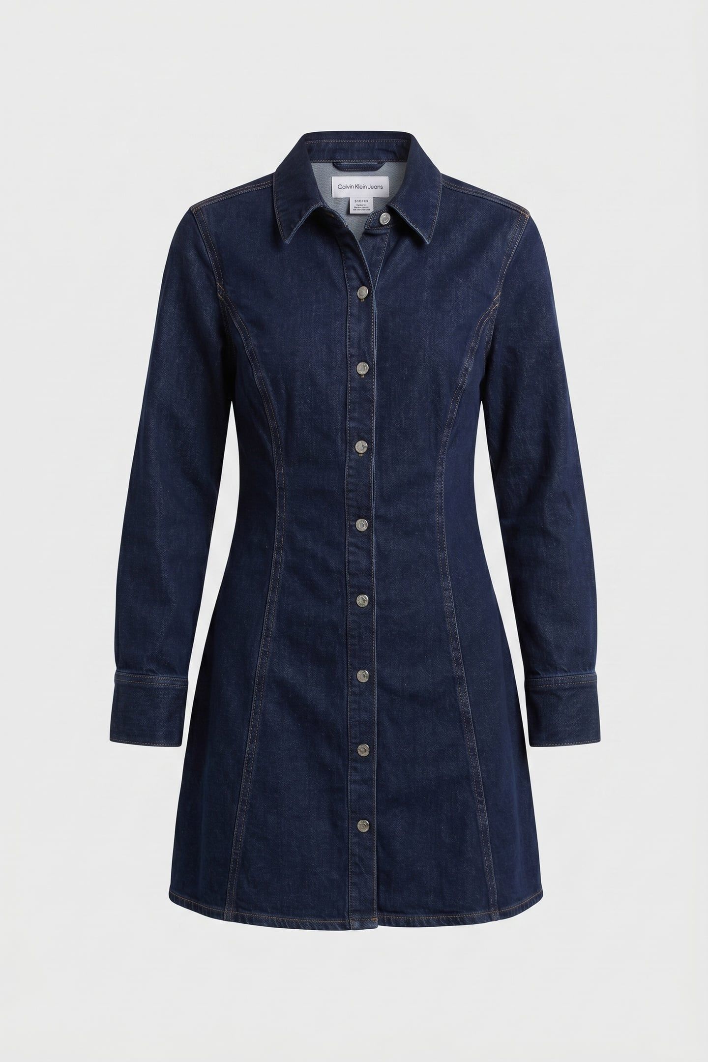 SEAMED DRESS CLASSIC CK RINSE 3