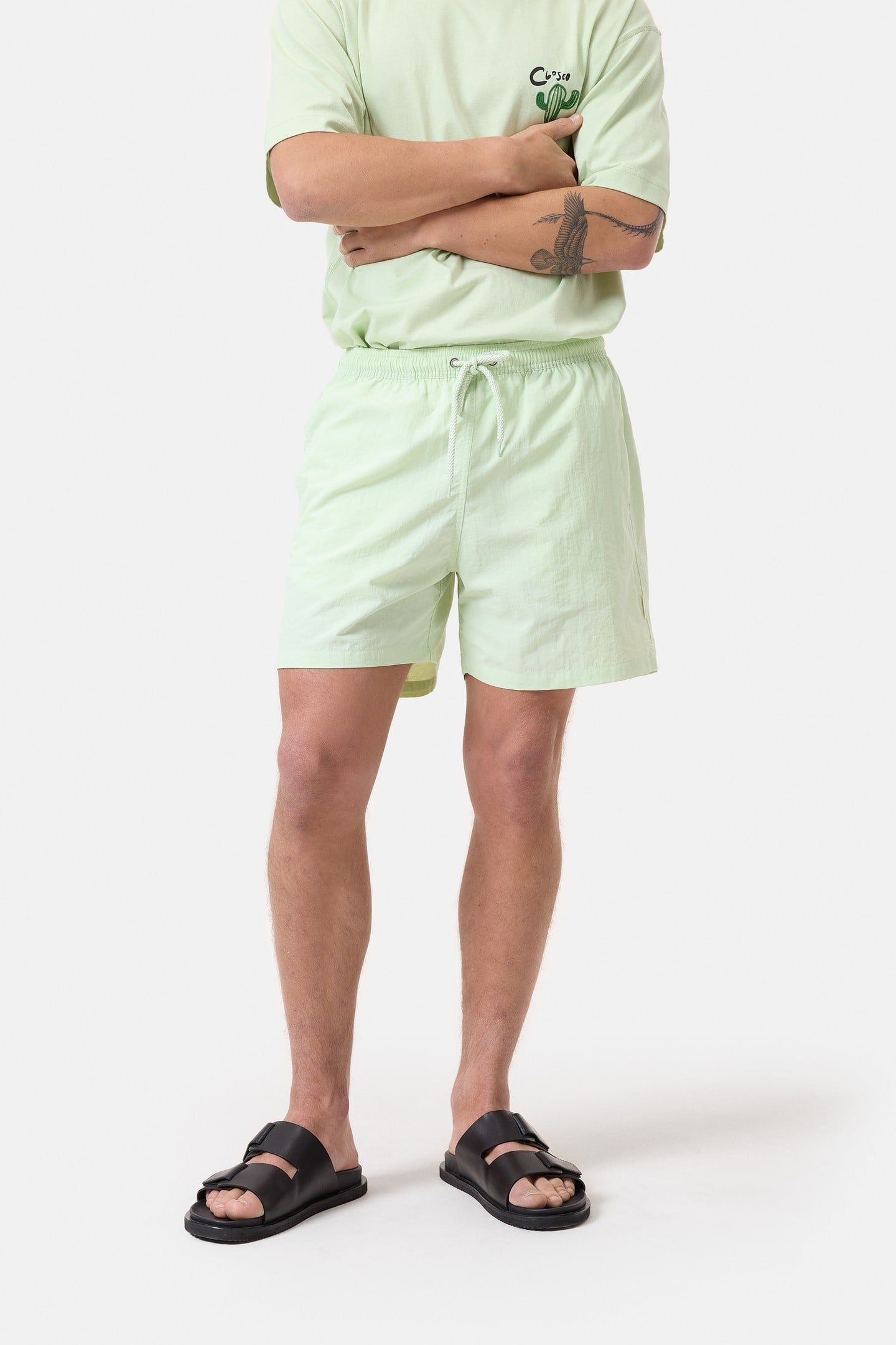 SWIM SHORTS BUD GREEN 1