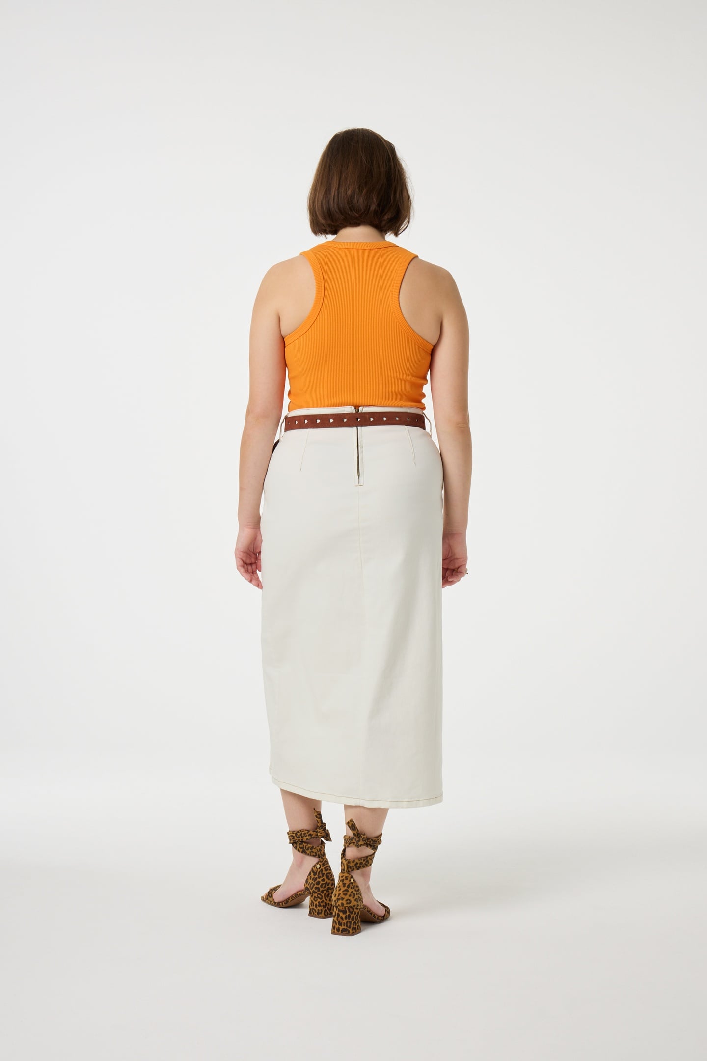 TANJA JERSEY TANK JUS D 'ORANGE 3