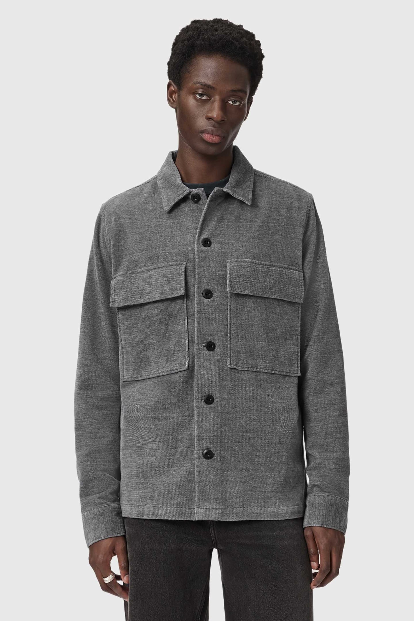 HAWKER LS SHIRT LIGHT GREY 2