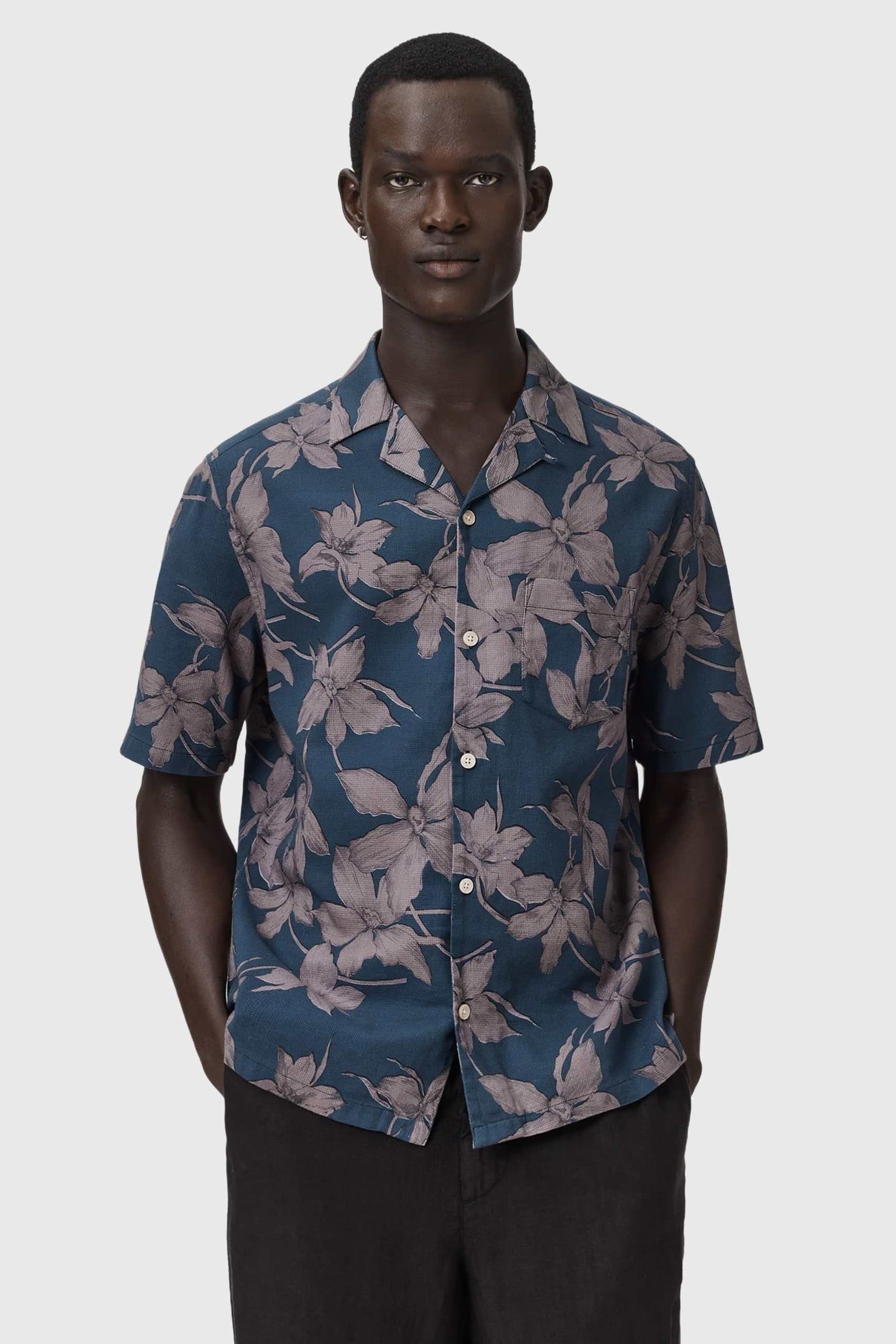 PARTERRE SS SHIRT BAY BLUE 2