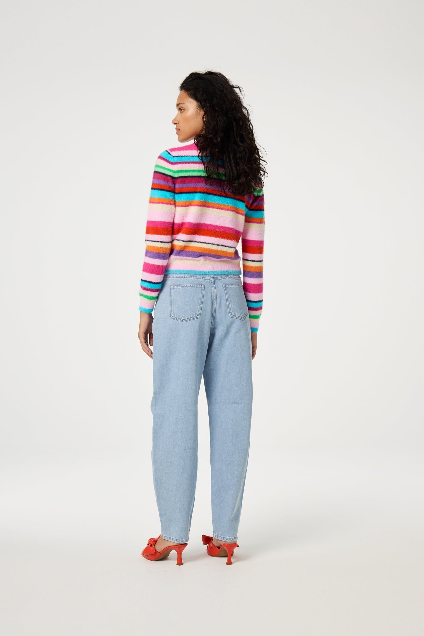 HENRY CARDIGAN MULTI STRIPE 3