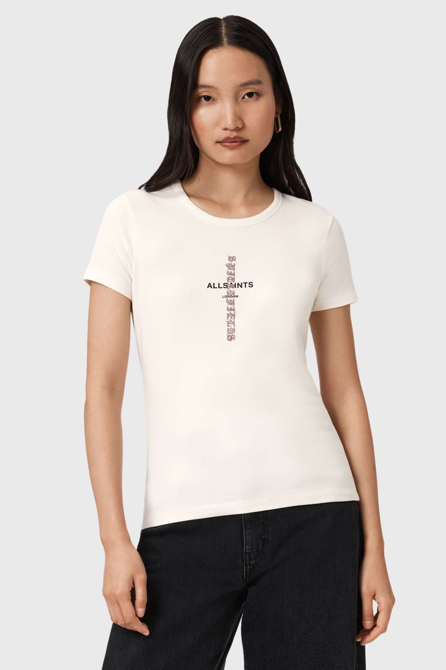 KNOX STEVIE TEE ASHEN WHITE 2