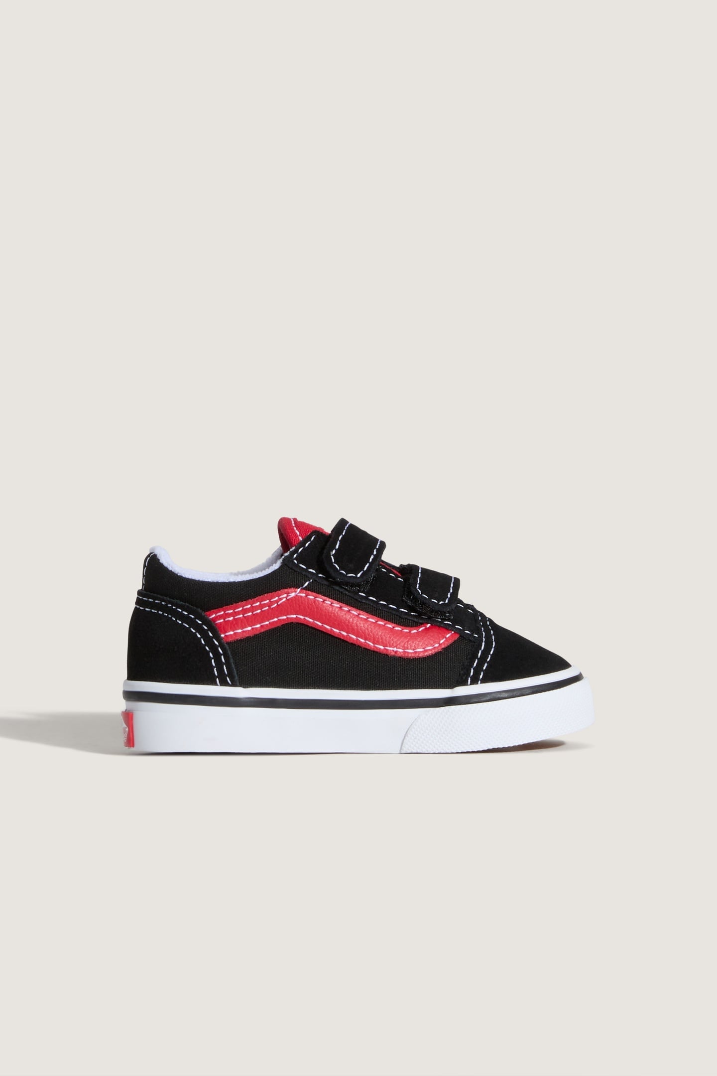 TODDLER OLD SKOOL V RETRO POP BLACK/RED 1