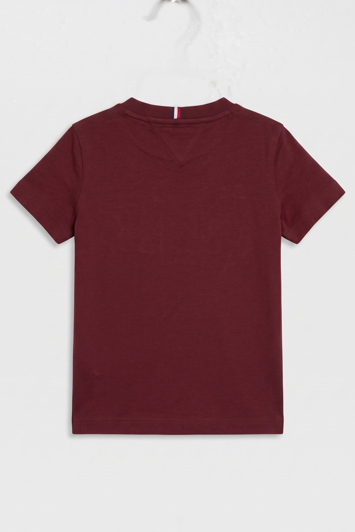 BOYS TOMMY ICONS POLO DEEP ROUGE 3