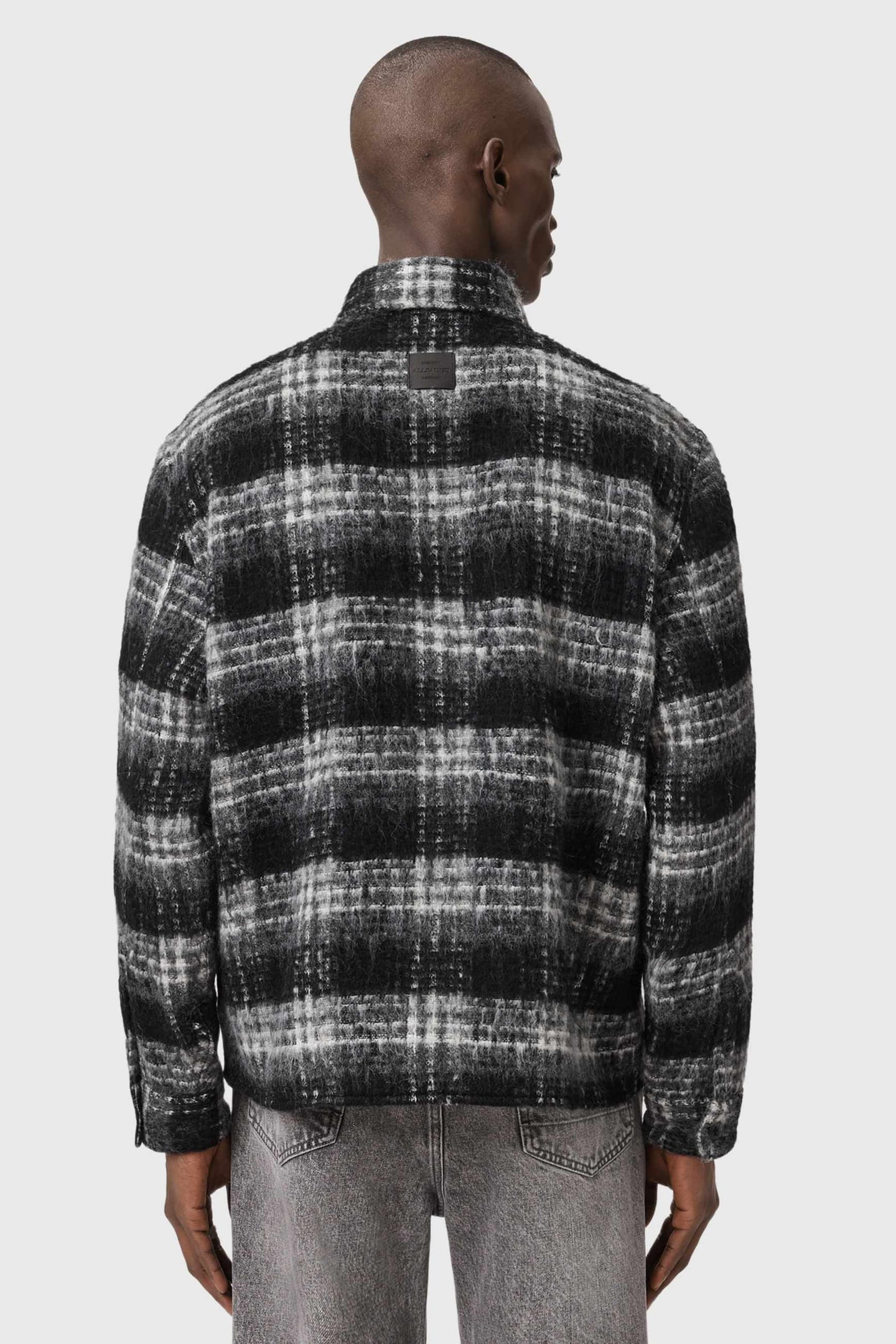 KOREY LS SHIRT BLACK/CHARCOAL 4