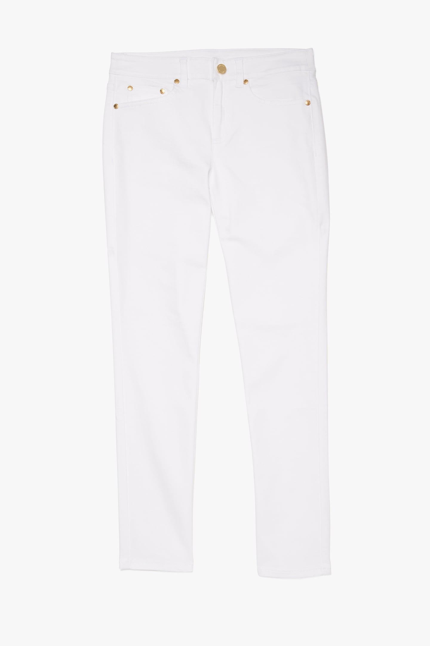 STRETCH COTTON JEANS WHITE 3