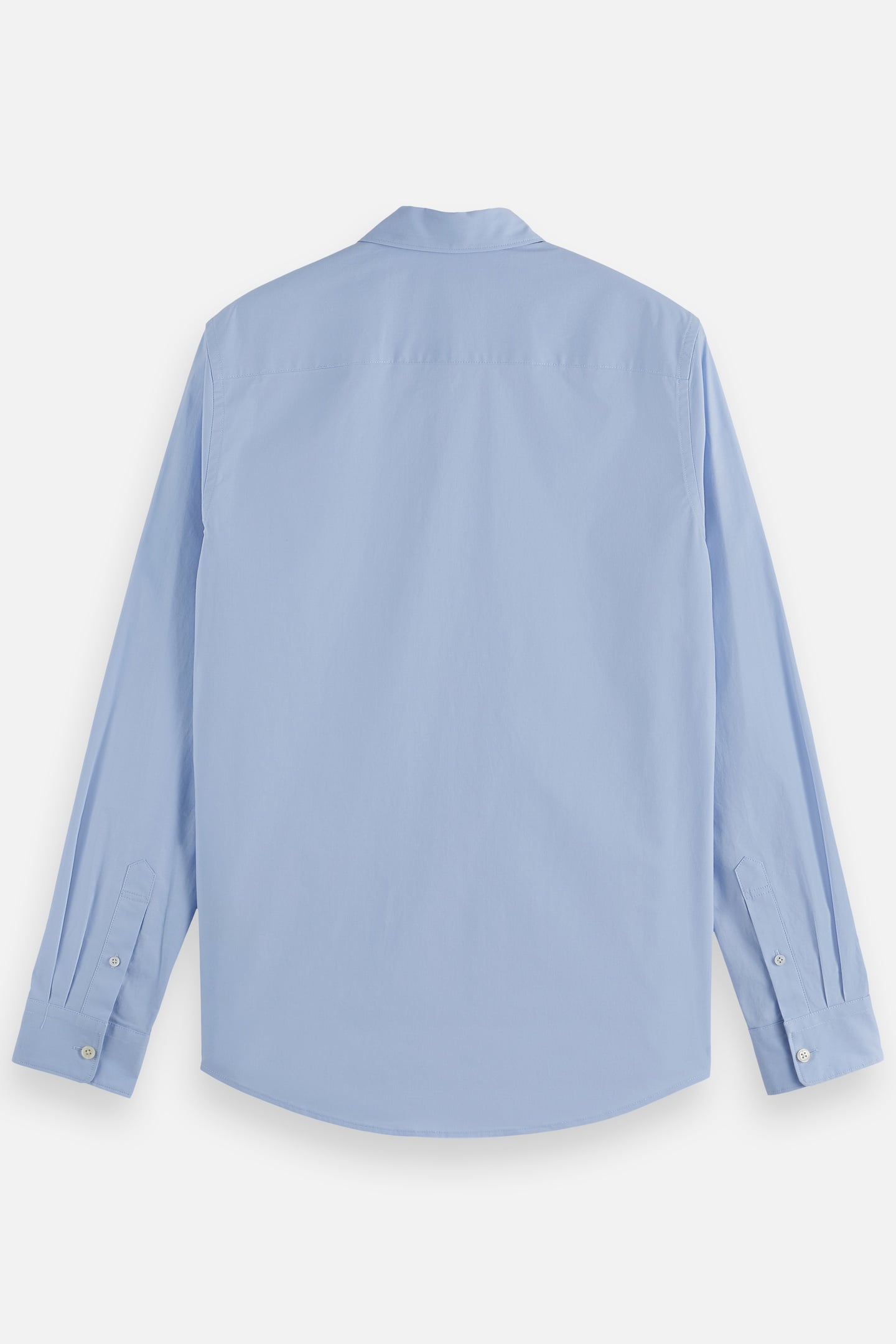 NOS COTTON POPLIN SLIM-FIT SHIRT SHIRT BLUE 5