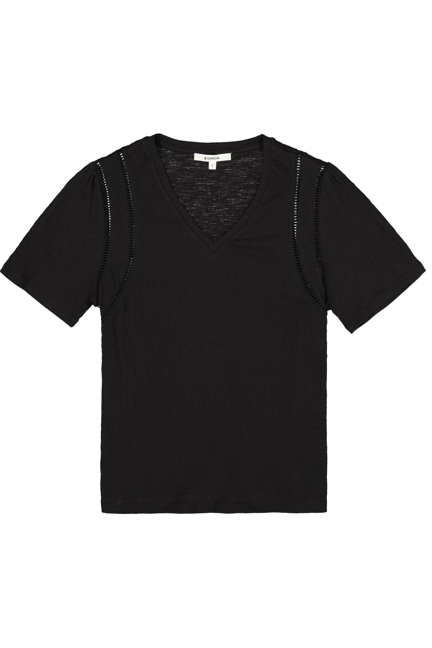 LADIES T-SHIRT SS BLACK 4