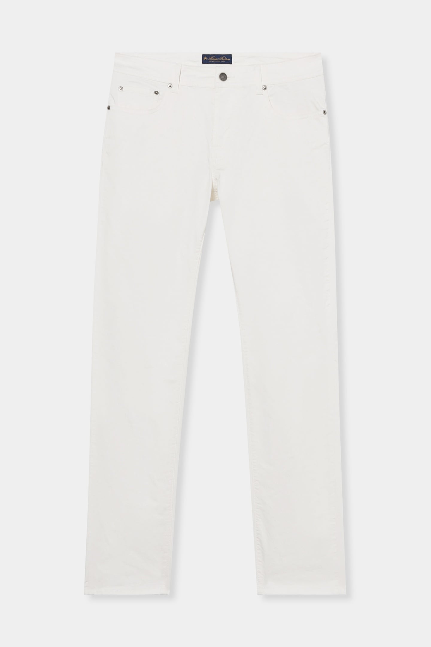 5-POCKETS COTTON WHITE 1