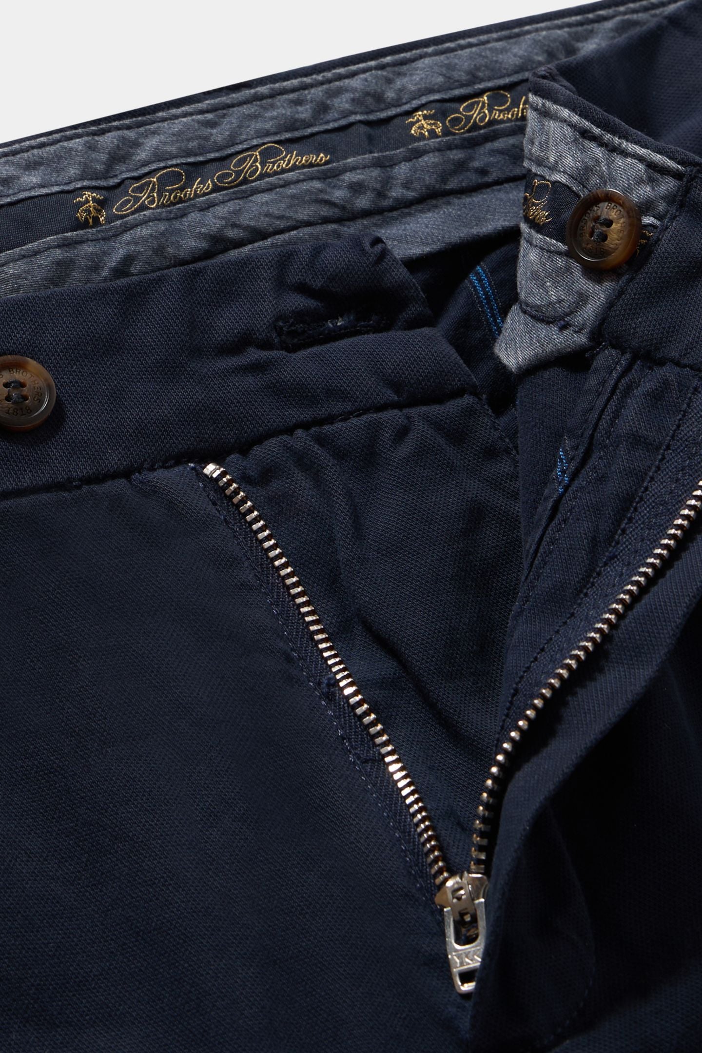 SLIM FIT WOVEN STRETCH COTTON CHINOS NAVY 6