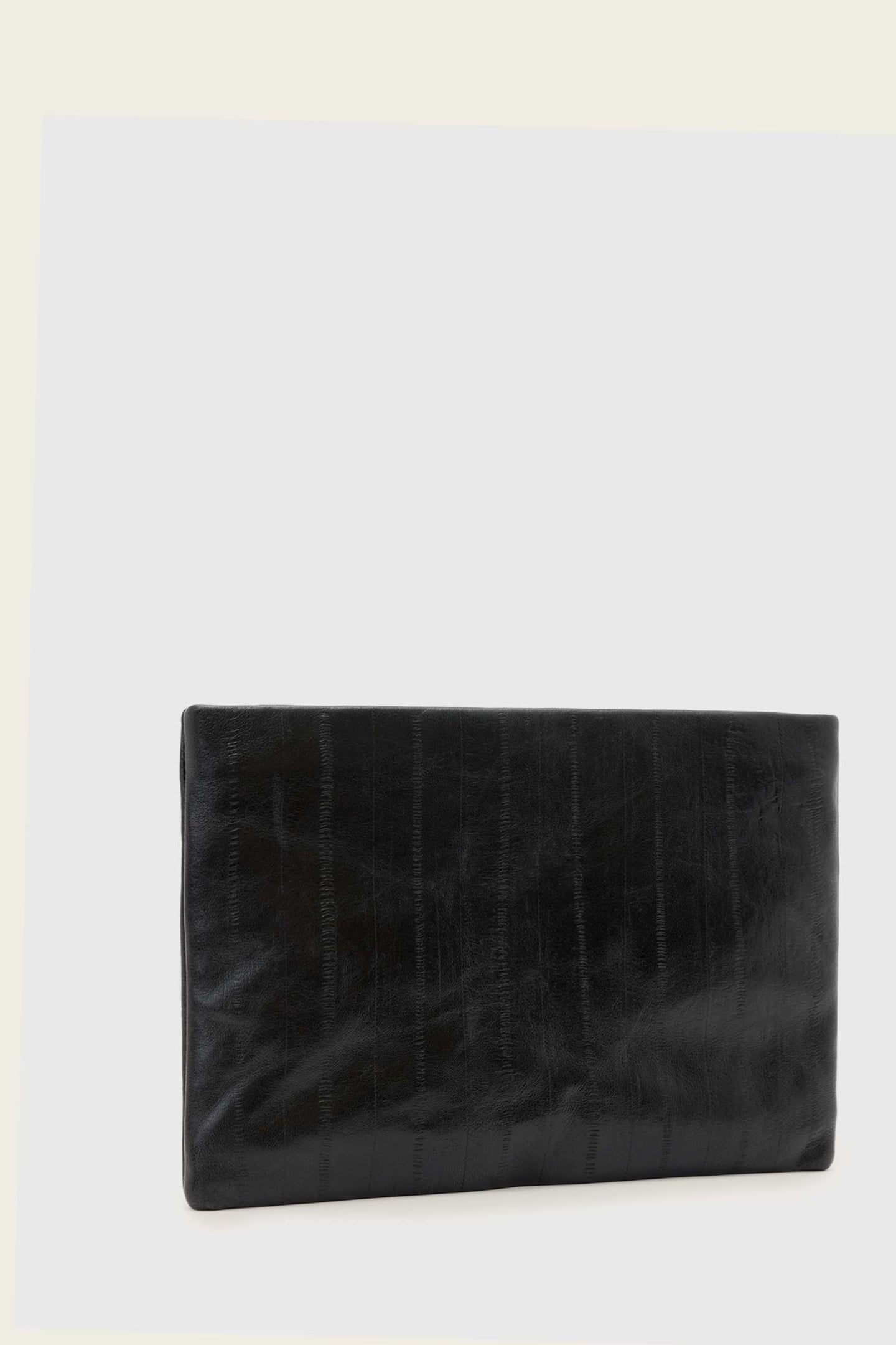 BETTINA EEL CLUTCH BLACK 2