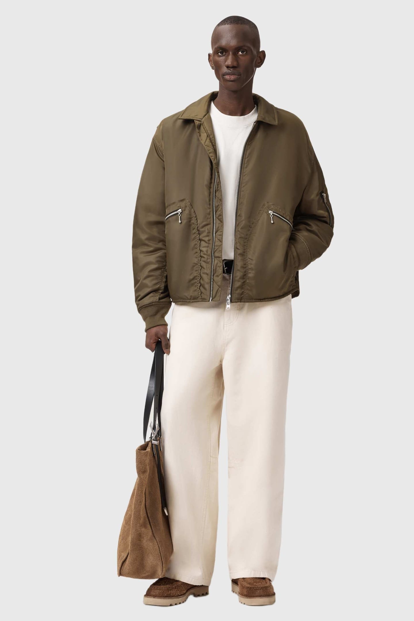 FALLON BOMBER KHAKI BROWN 3