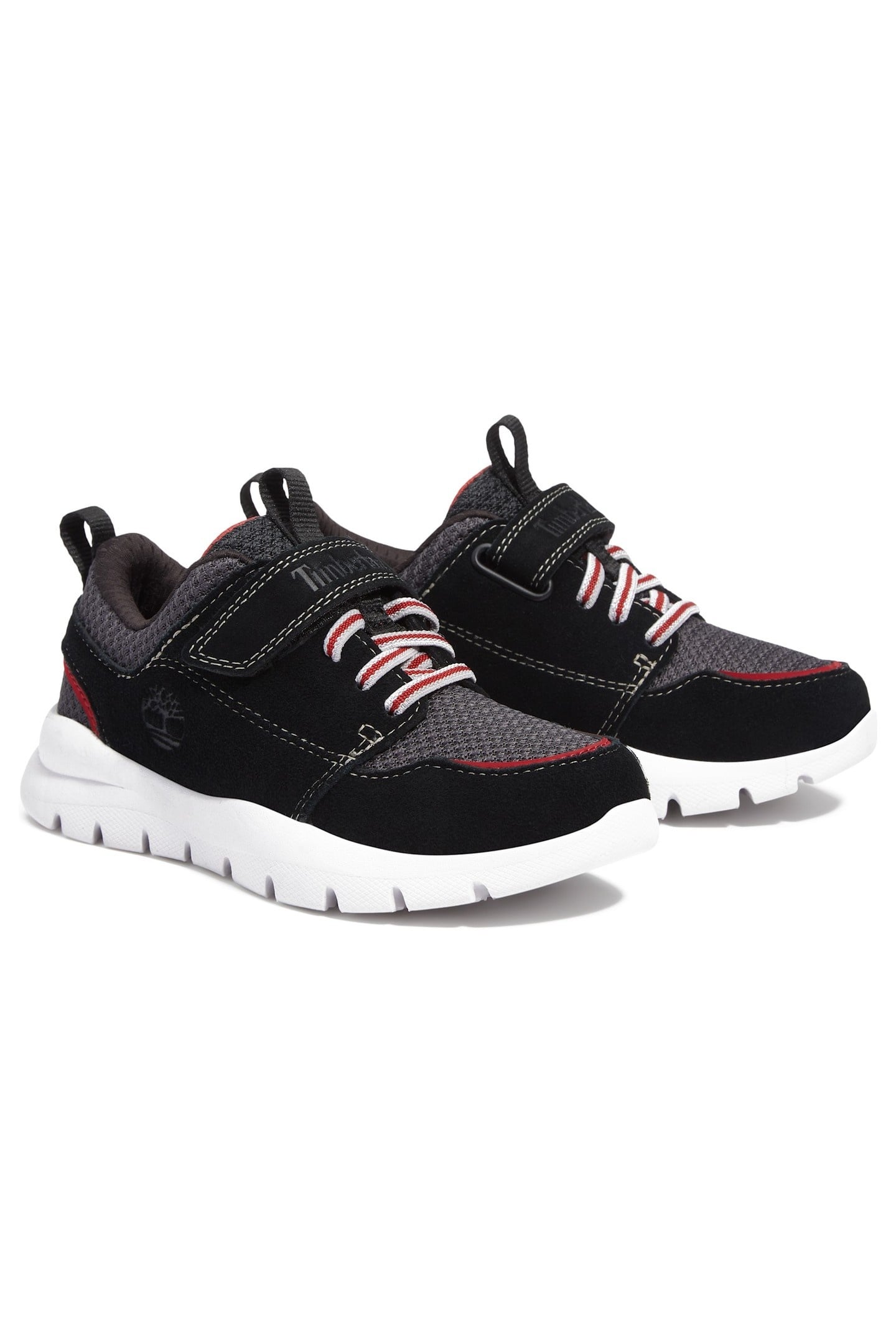 BOROUGHS PROJECT LOW HOOK & LOOP SNEAKER BLACK SUEDE 2