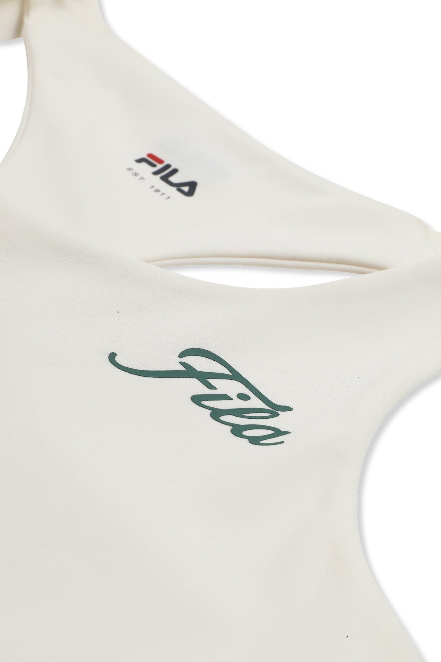 LUNATA GRAPHIC TAPED BRA TOP EGRET 7