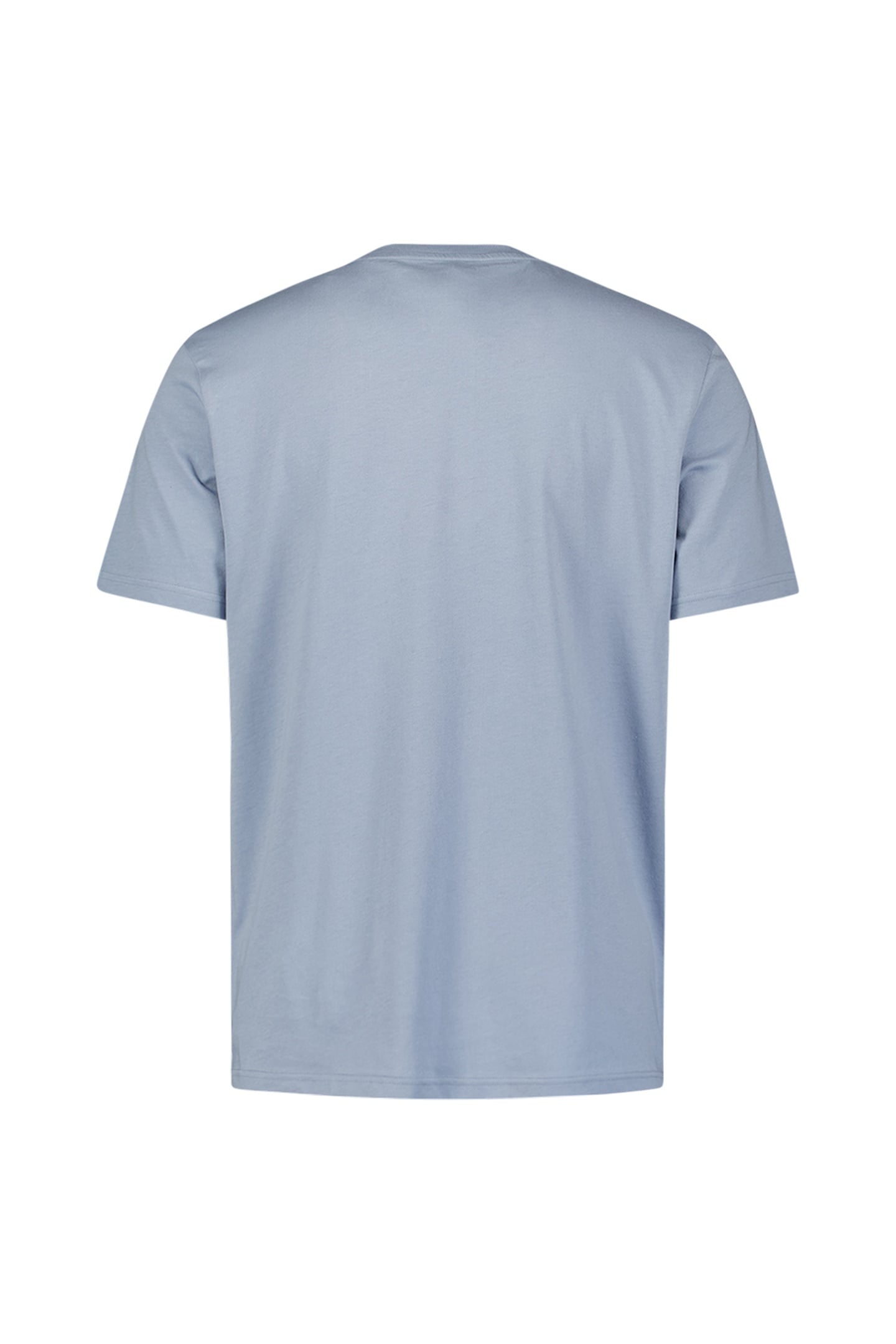 T-SHIRT CREWNECK SOLID BASIC DUSTY BLUE 6