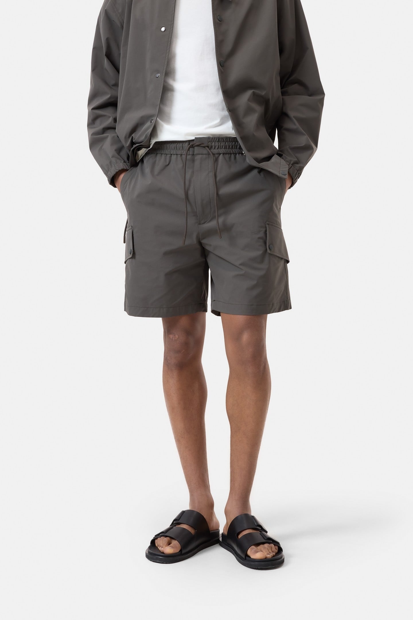 SPORT SHORTS PEPPER GREY 1