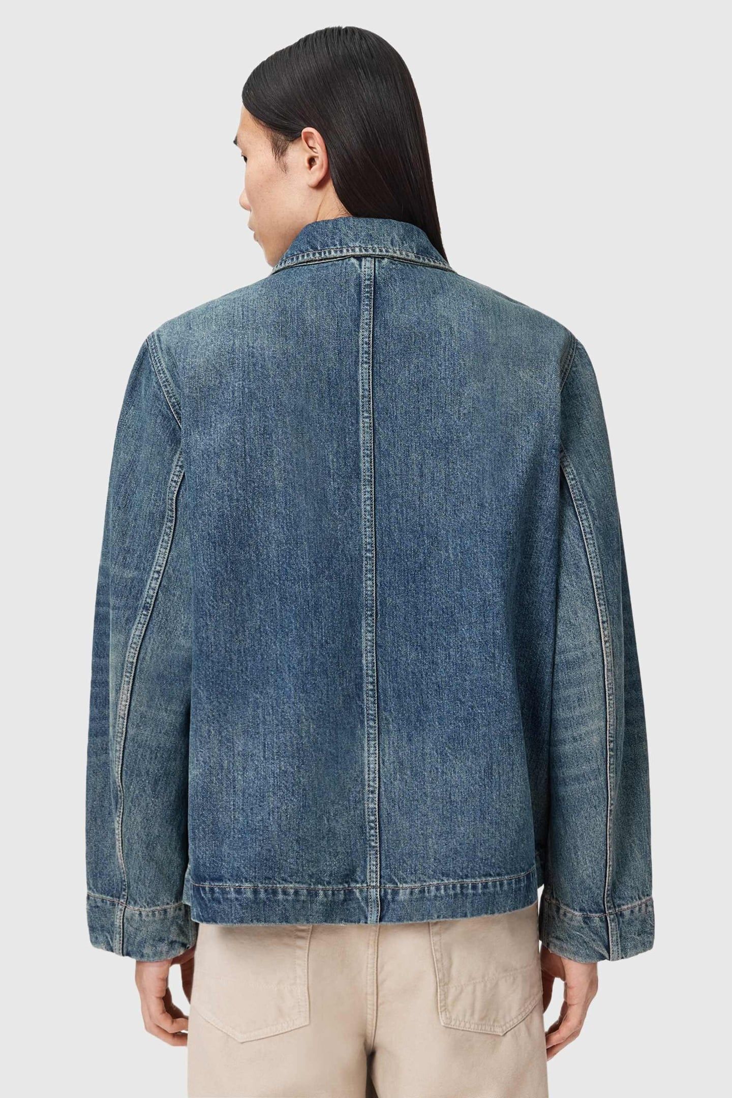 MUKESH JACKET MID INDIGO 5