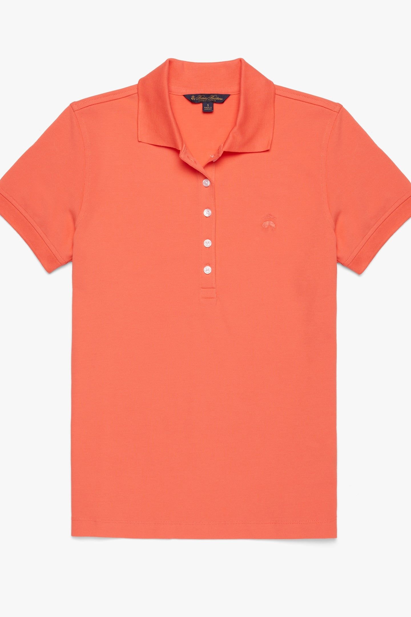 SUPIMA COTTON STRETCH PIQUE POLO SHIRT MEDIUM PINK 3