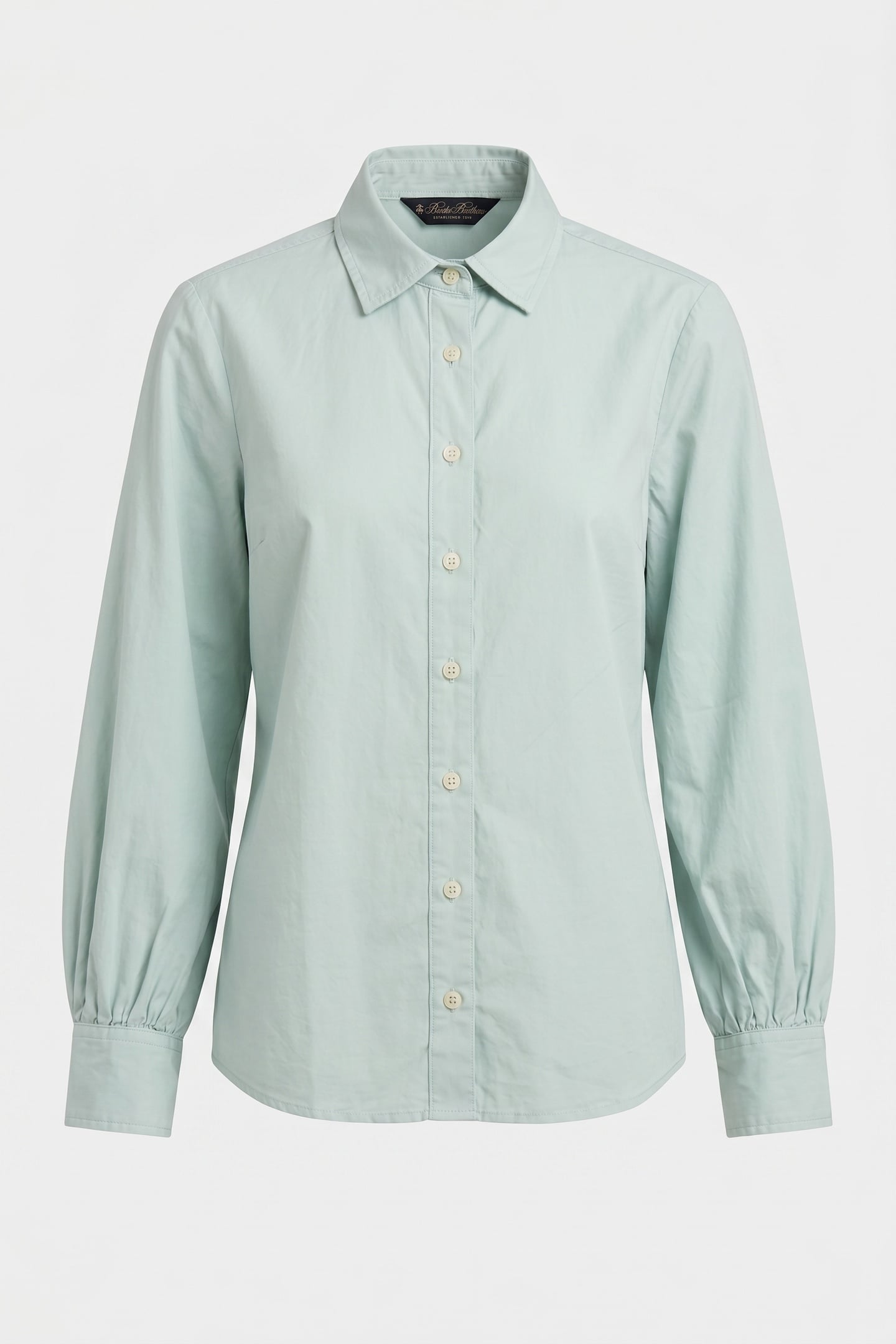 BALLOON SLEEVE SHIRT COTTON SAGE 4