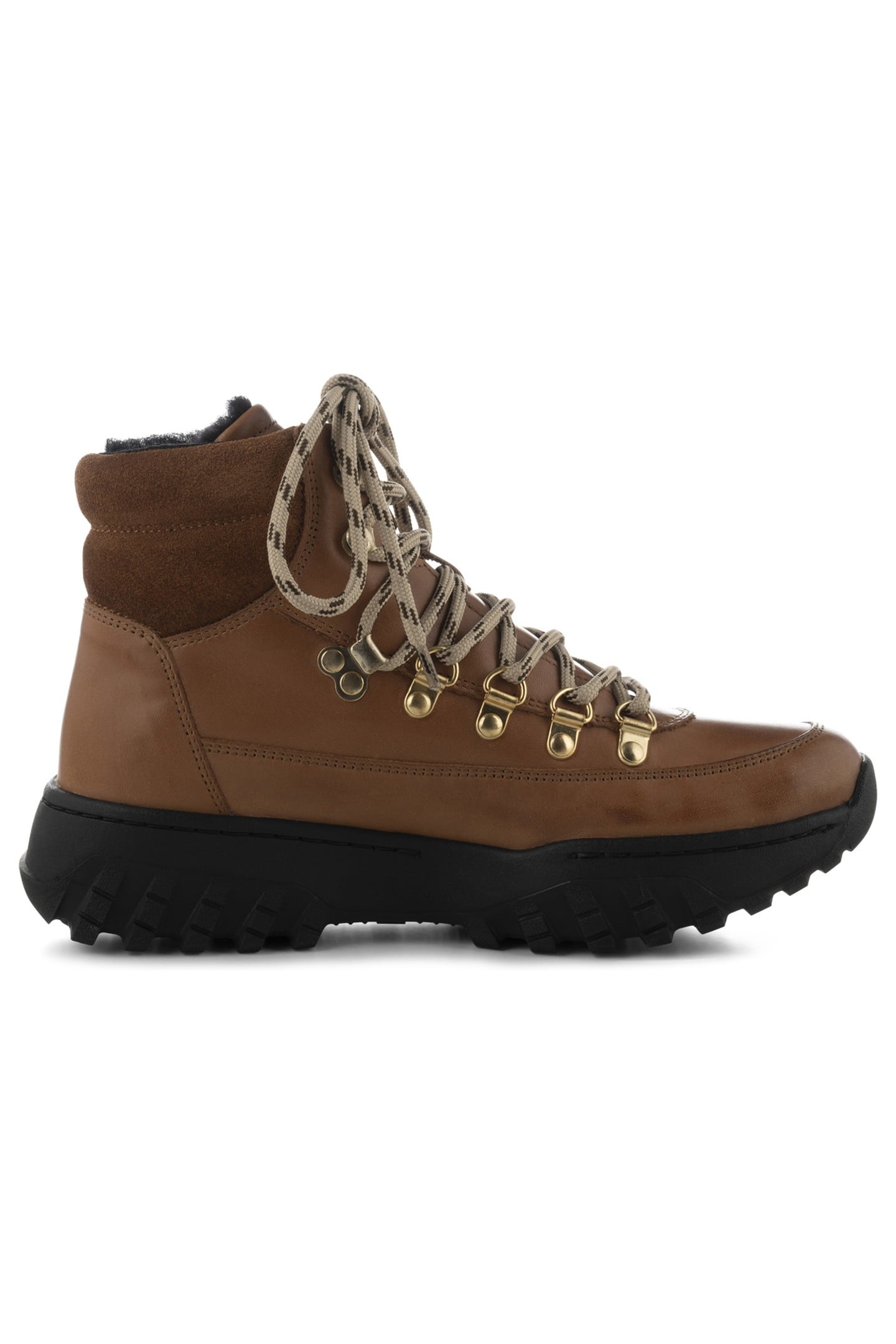IRIS TRACK LEATHER TAN 1