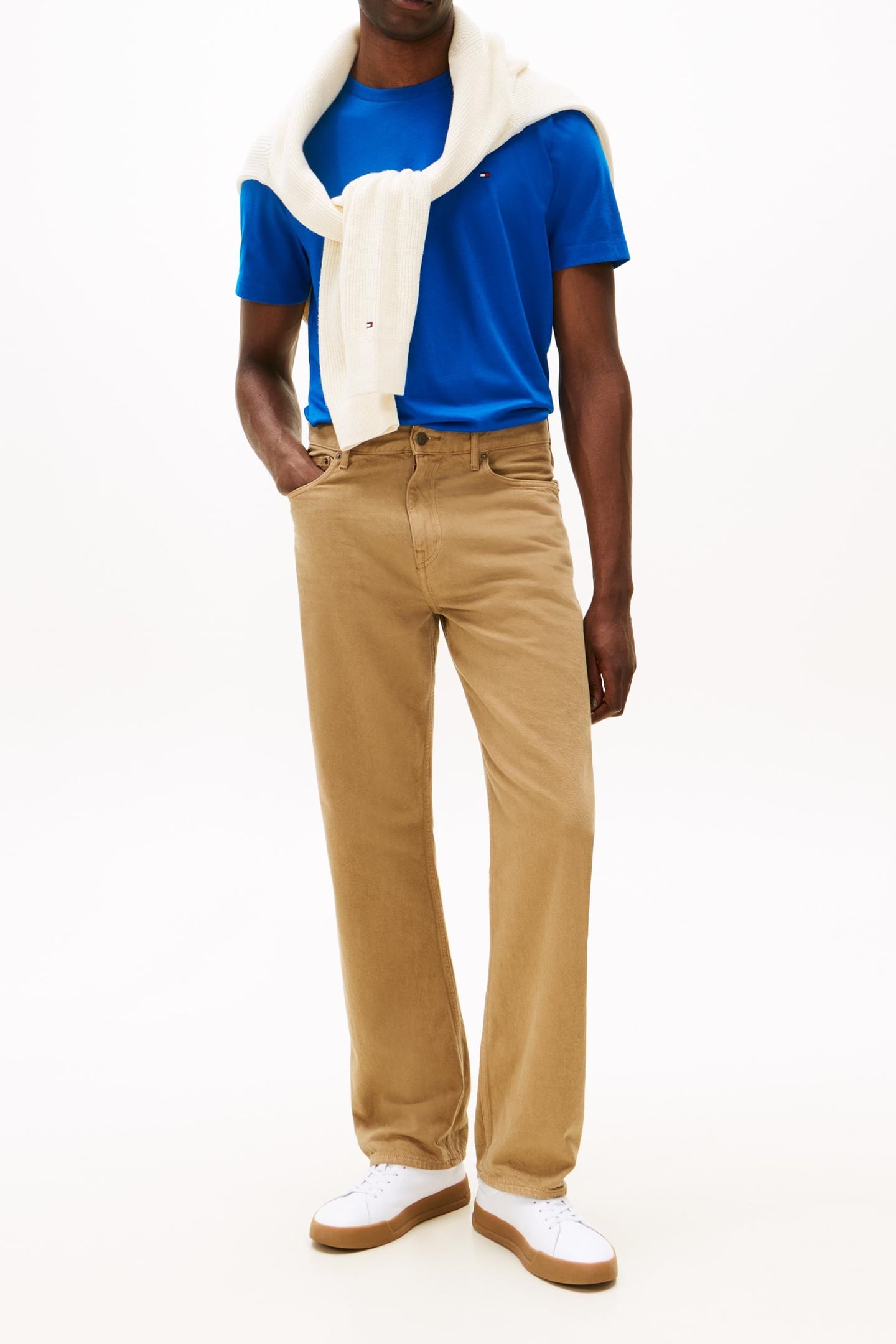 ESSENTIAL SEASONAL REGULAR FIT TEE VIBRANT INDIGO 1