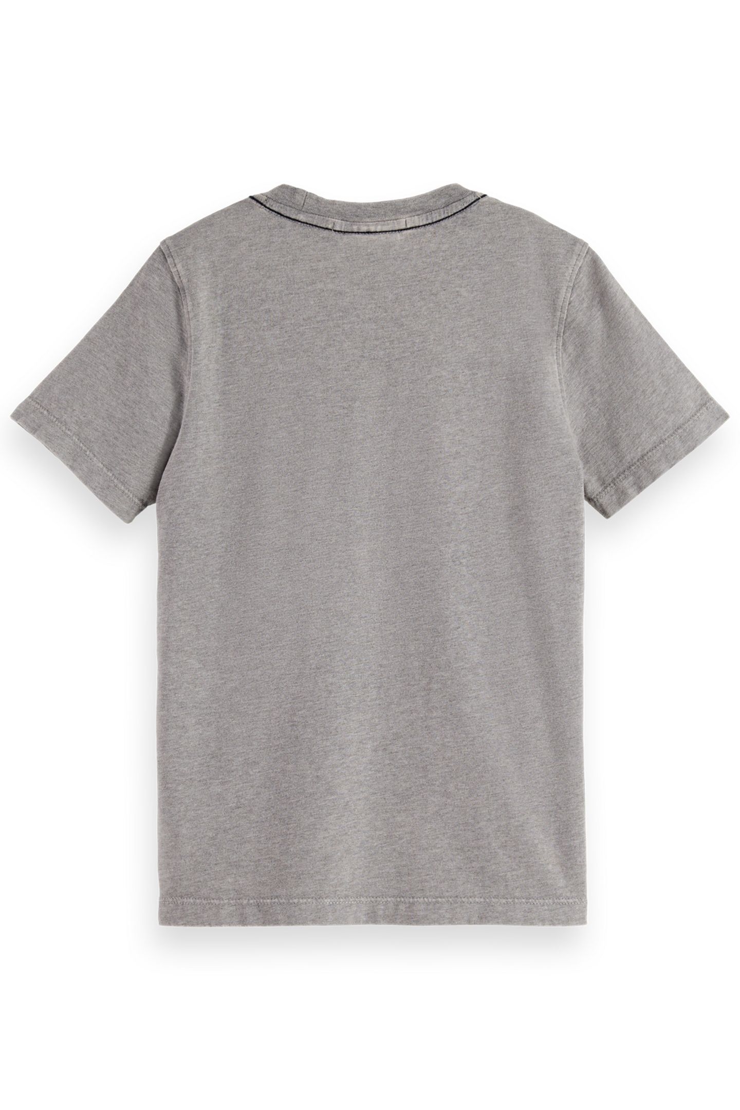 BOY REGULAR-FIT WASHED ARTWORK T-SHIRT GREY MELANGE 2