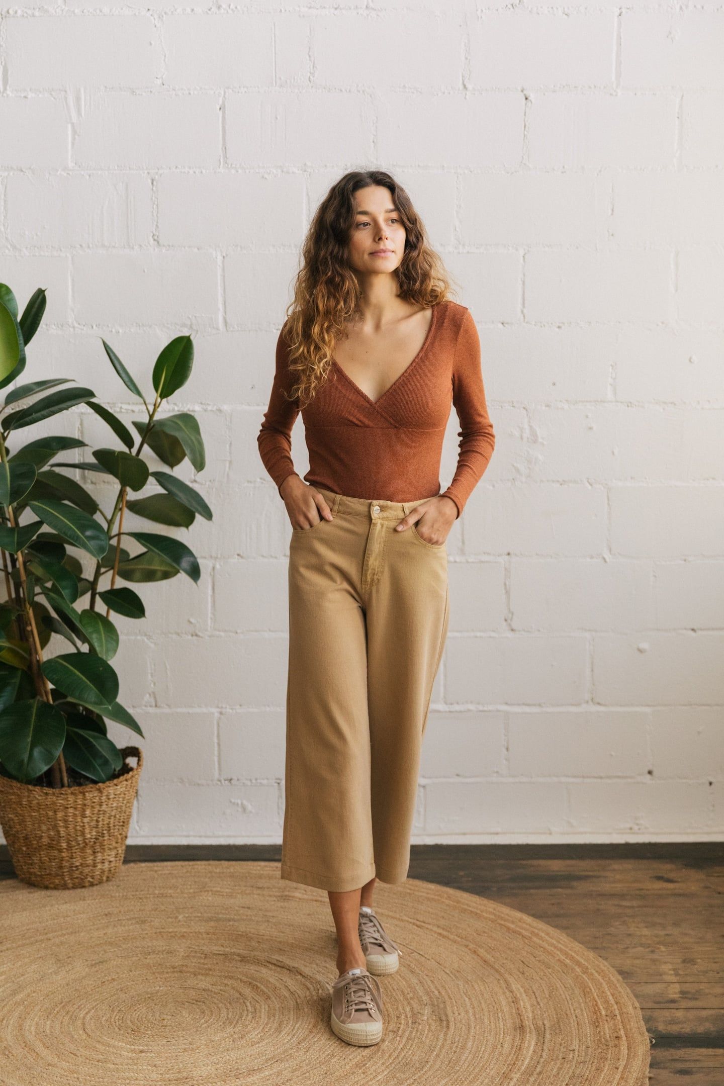 ROWA T-SHIRT CINNAMON 1