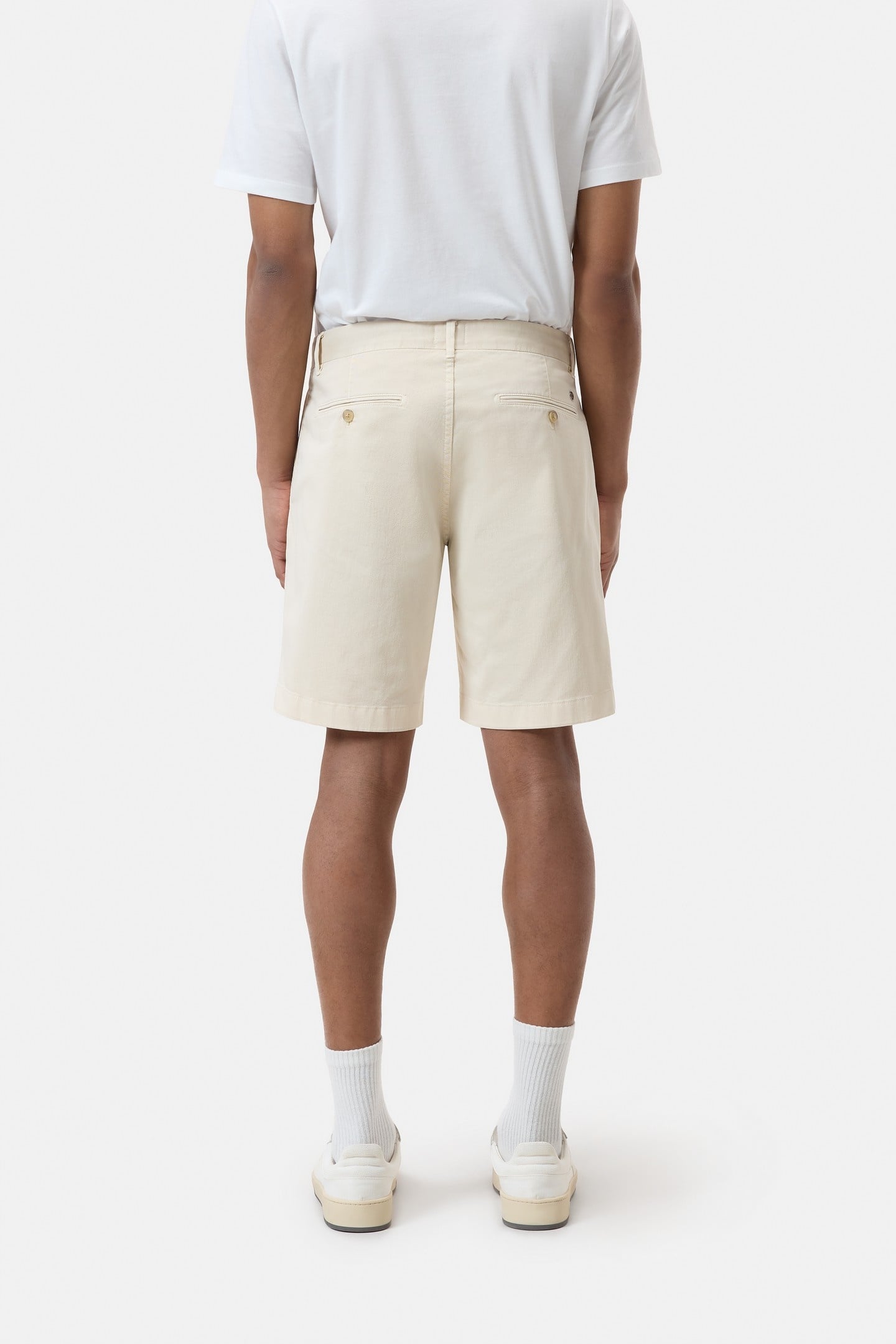 CLASSIC CHINO SHORTS LIME BEIGE 2