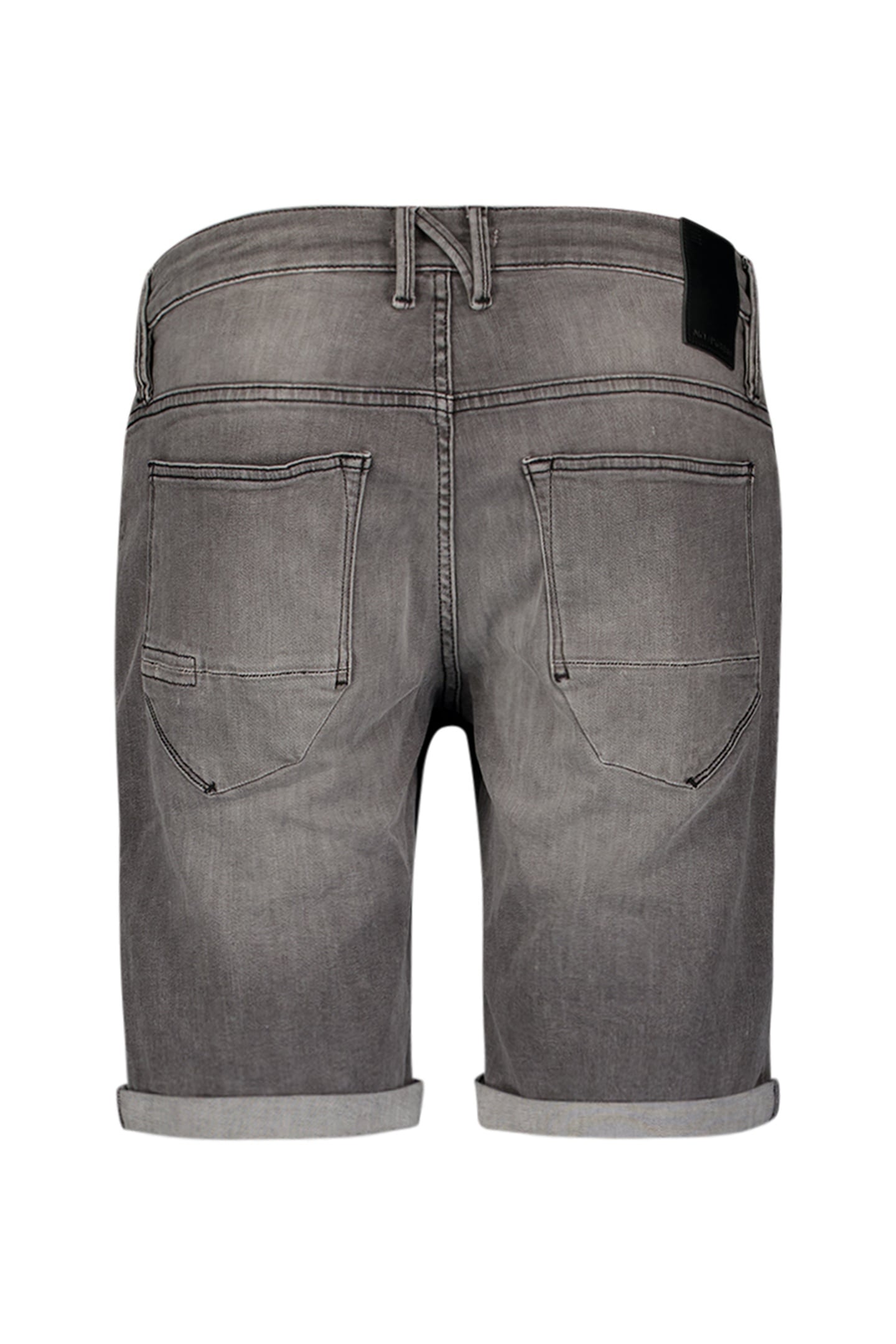 SHORT DENIM STRETCH GREY DENIM 5