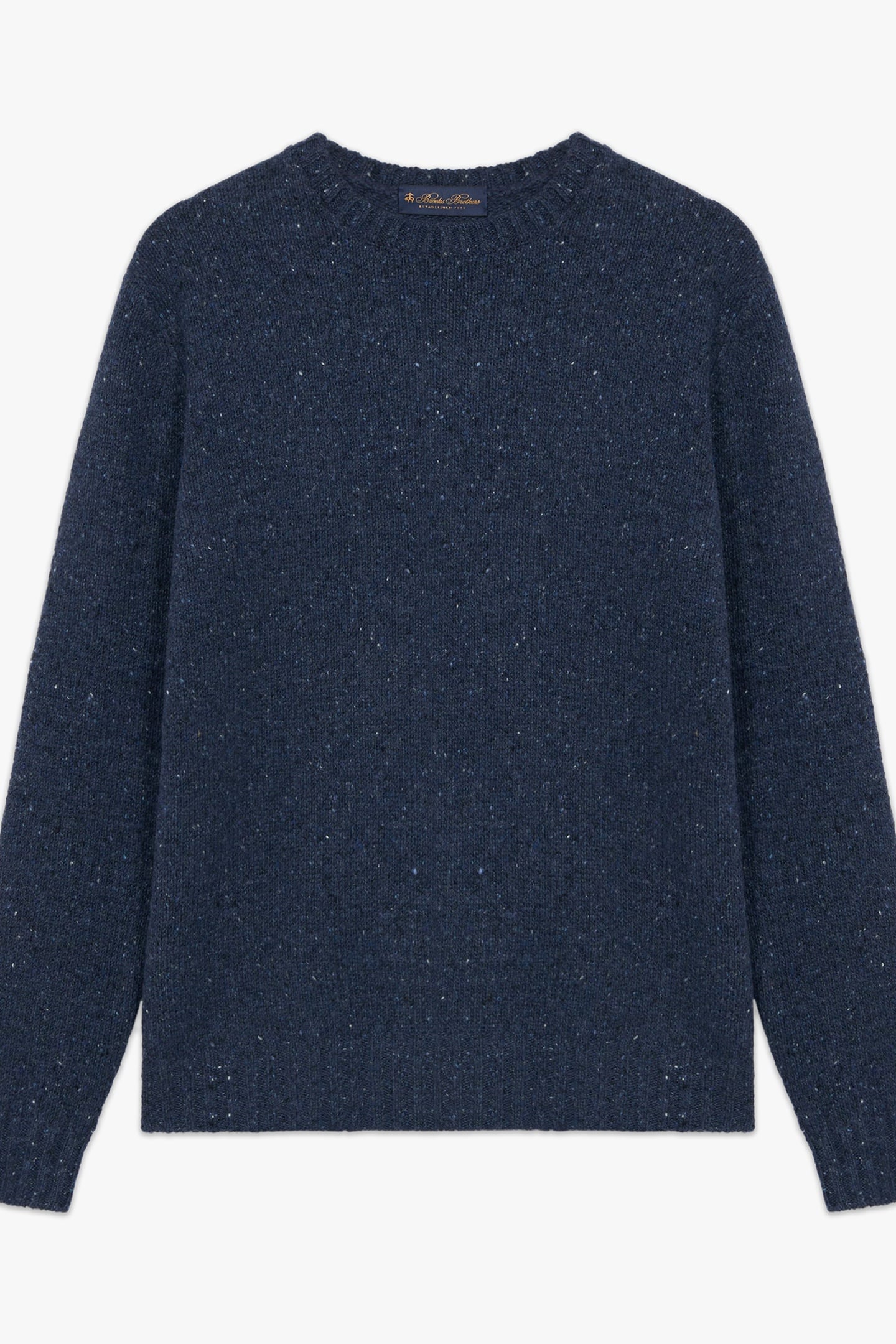 WOOL CREWNECK SWEATER NAVY 3