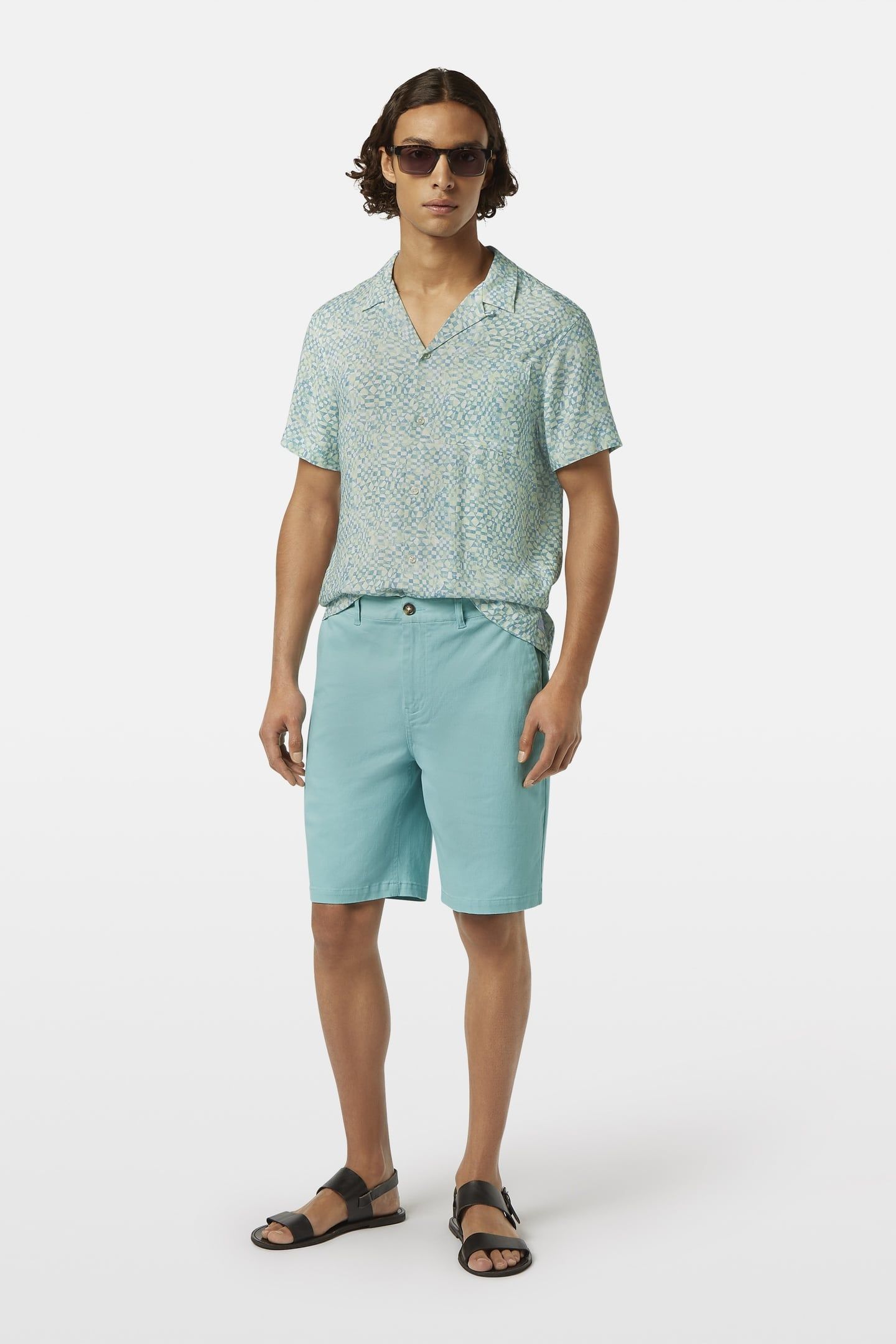 SEASONAL CORE - STUART WASHED COTTON-BLEND TWILL CHINO SHORT 3