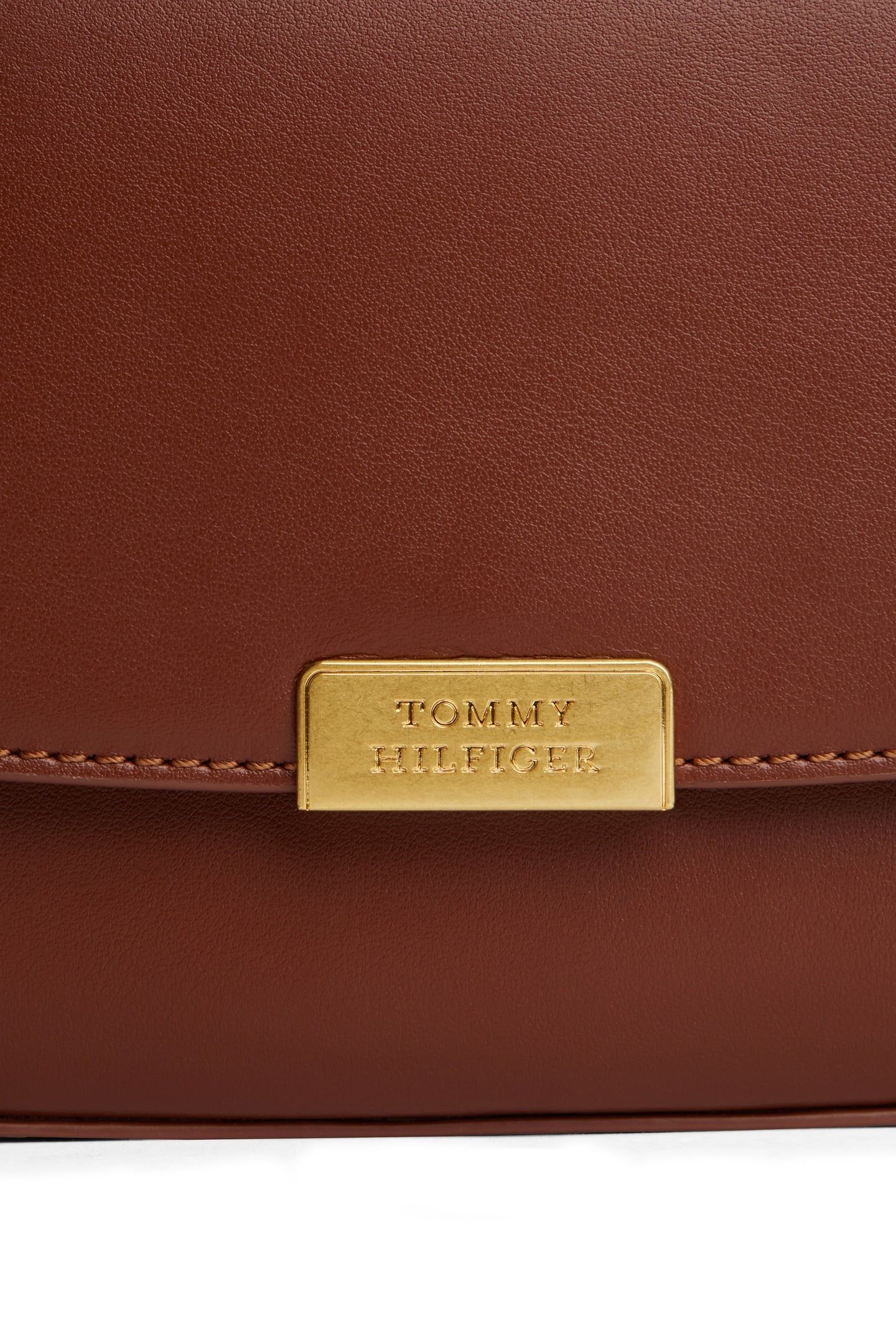 ICONIC LEATHER CROSSBODY BAG WINTER COGNAC 4