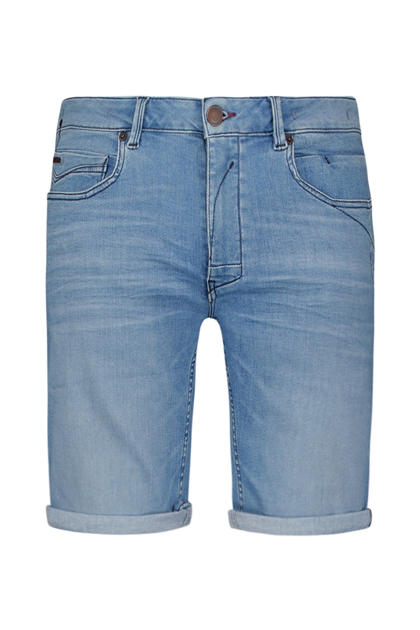 SHORT DENIM STRETCH BLEACH DENIM 4