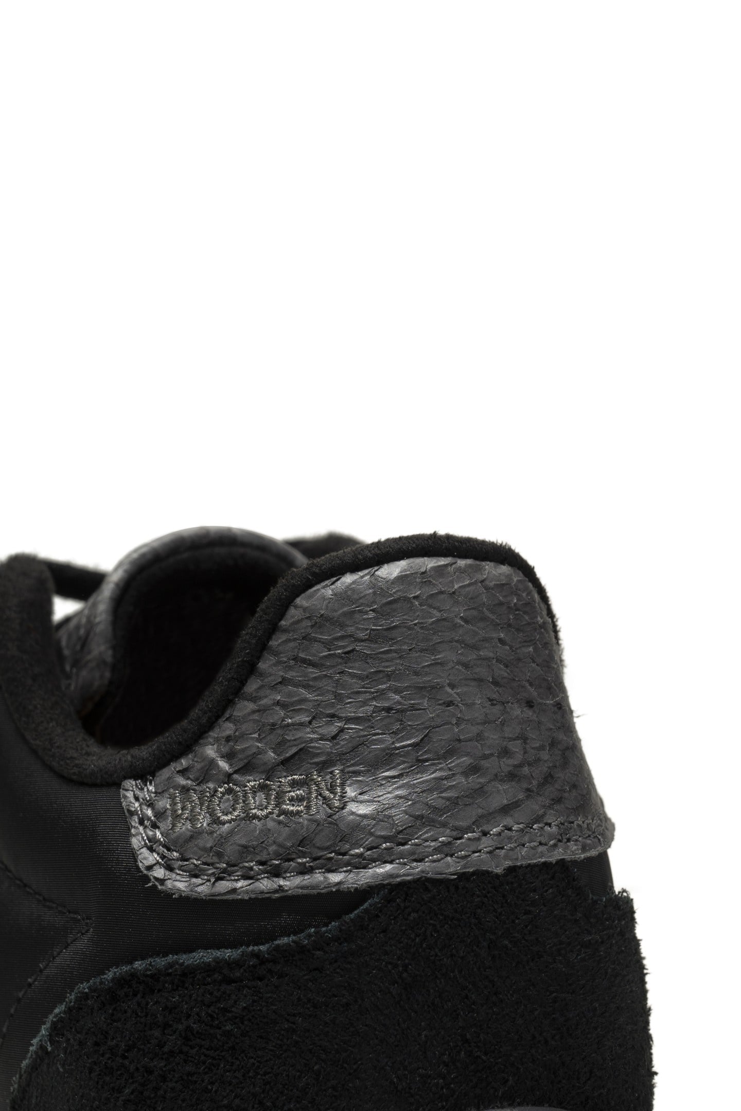 NORA III LEATHER PLATEAU BLACK 5