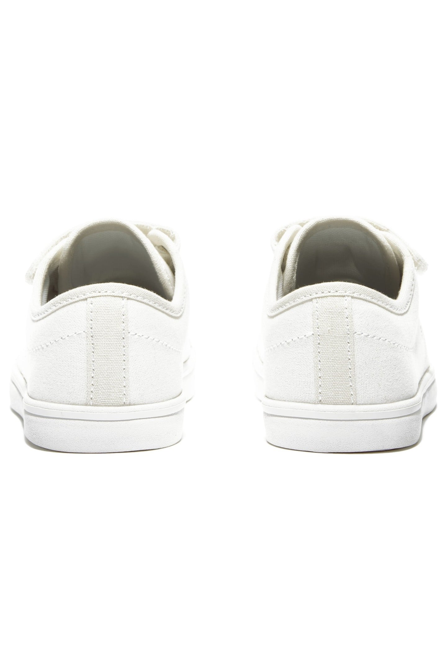 SKAPE PARK LOW HOOK & LOOP SNEAKER WHITEOUT CANVAS 6