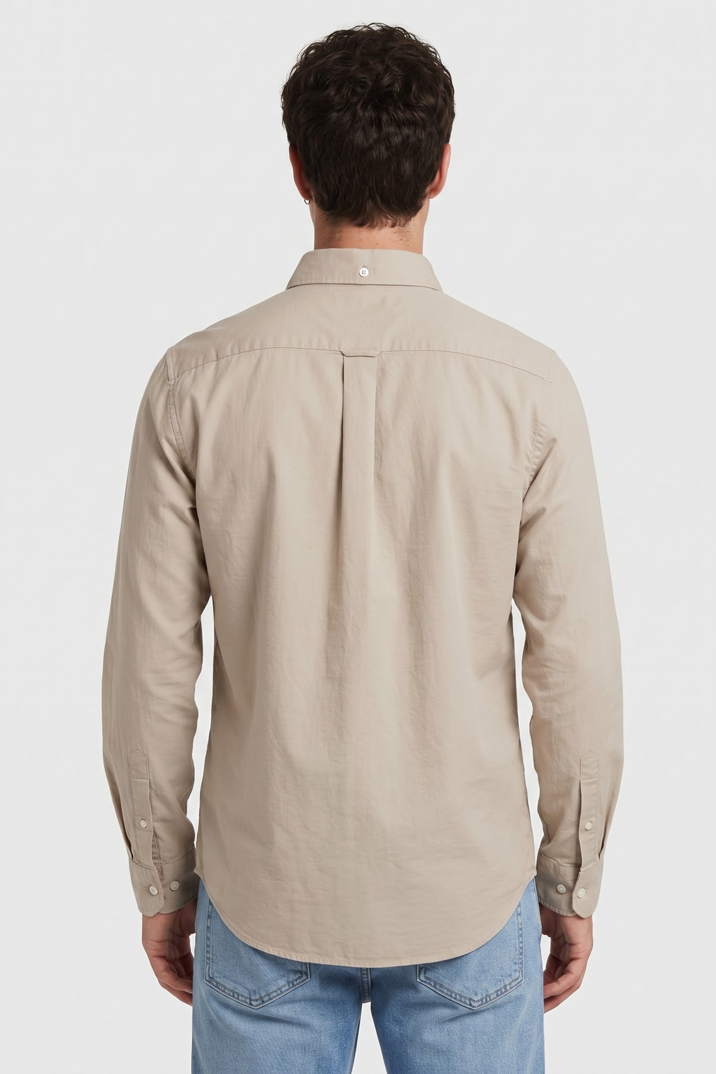 LS SOLID OXFORD CLASSIC SHIRT ANCIENT MARBLE 2