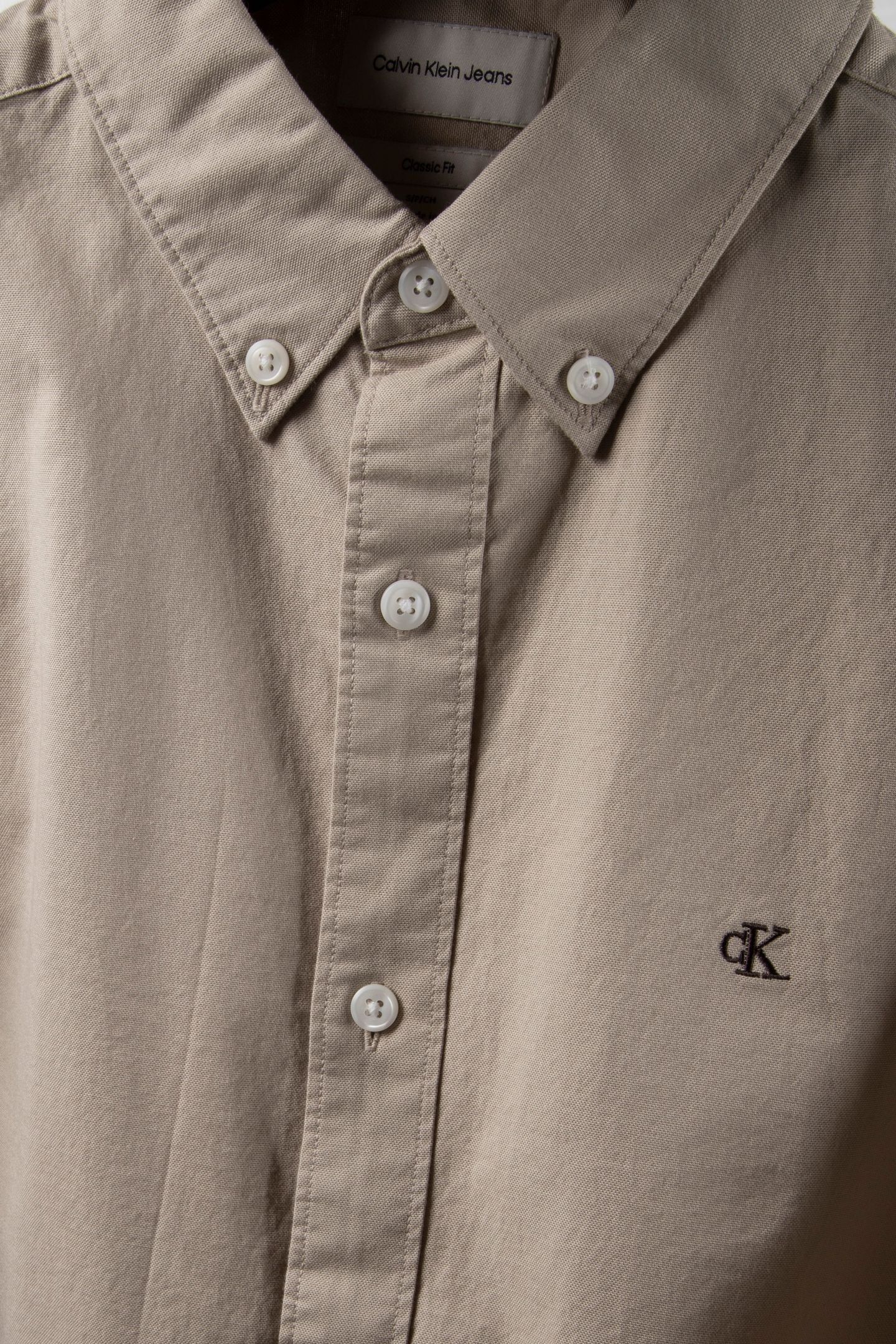 LS SOLID OXFORD CLASSIC SHIRT ANCIENT MARBLE 4